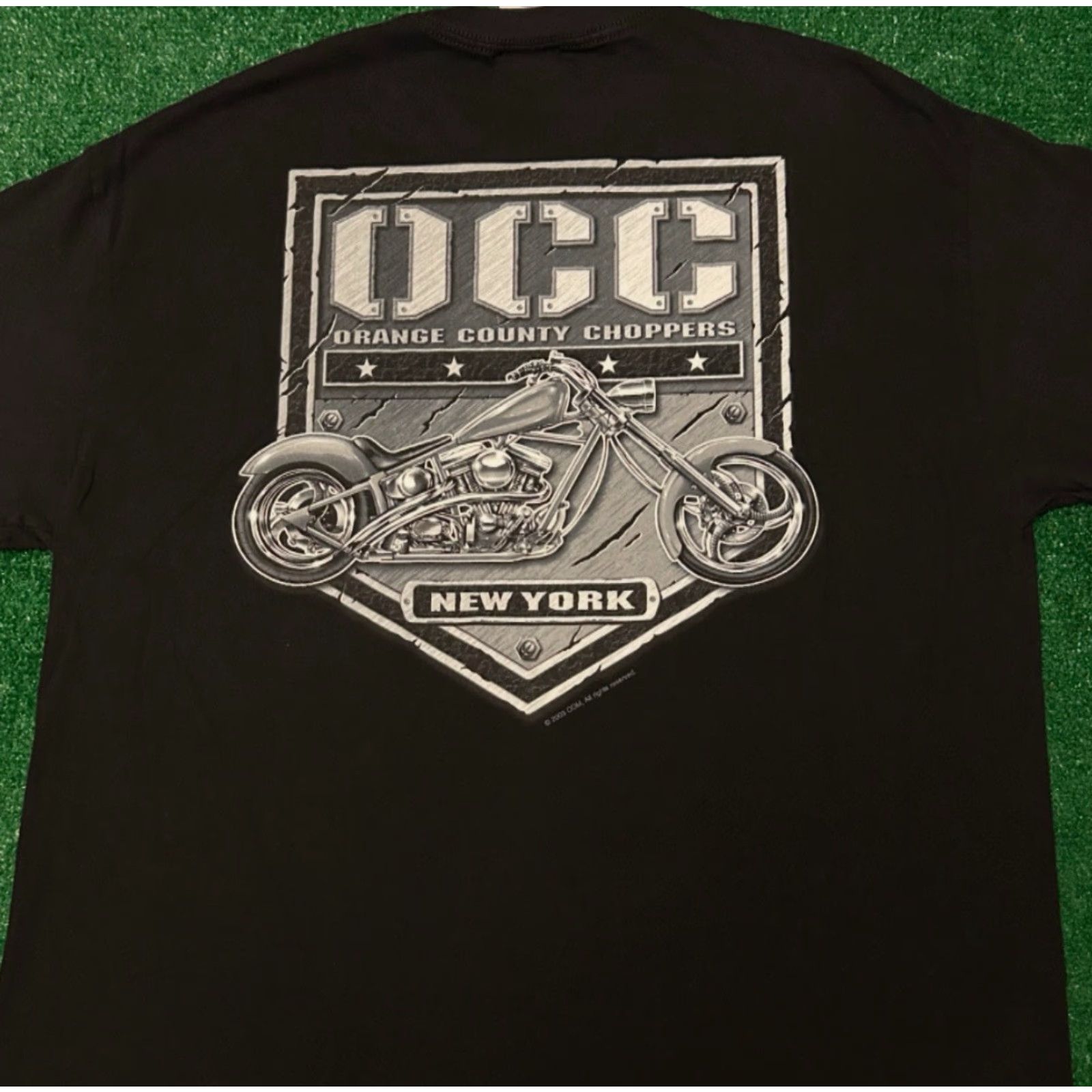 Vintage VINTAGE Orange County Choppers T-Shirt Mens XL Black 90s Y2K Biker West Coast Choppers Shirt Size US XL / EU 56 / 4 - 4 Thumbnail
