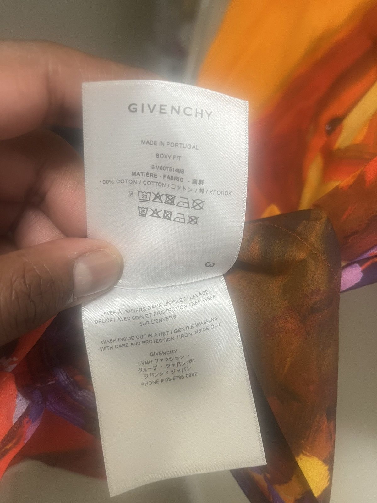 Givenchy Givenchy Devil Print Shirt Sz 41 Size US L / EU 52-54 / 3 - 11 Thumbnail