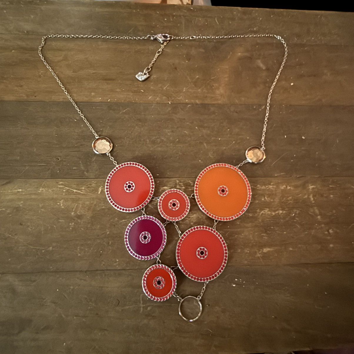Swarovski Swarovski silver tone Noon Disc necklace Size ONE SIZE - 2 Thumbnail