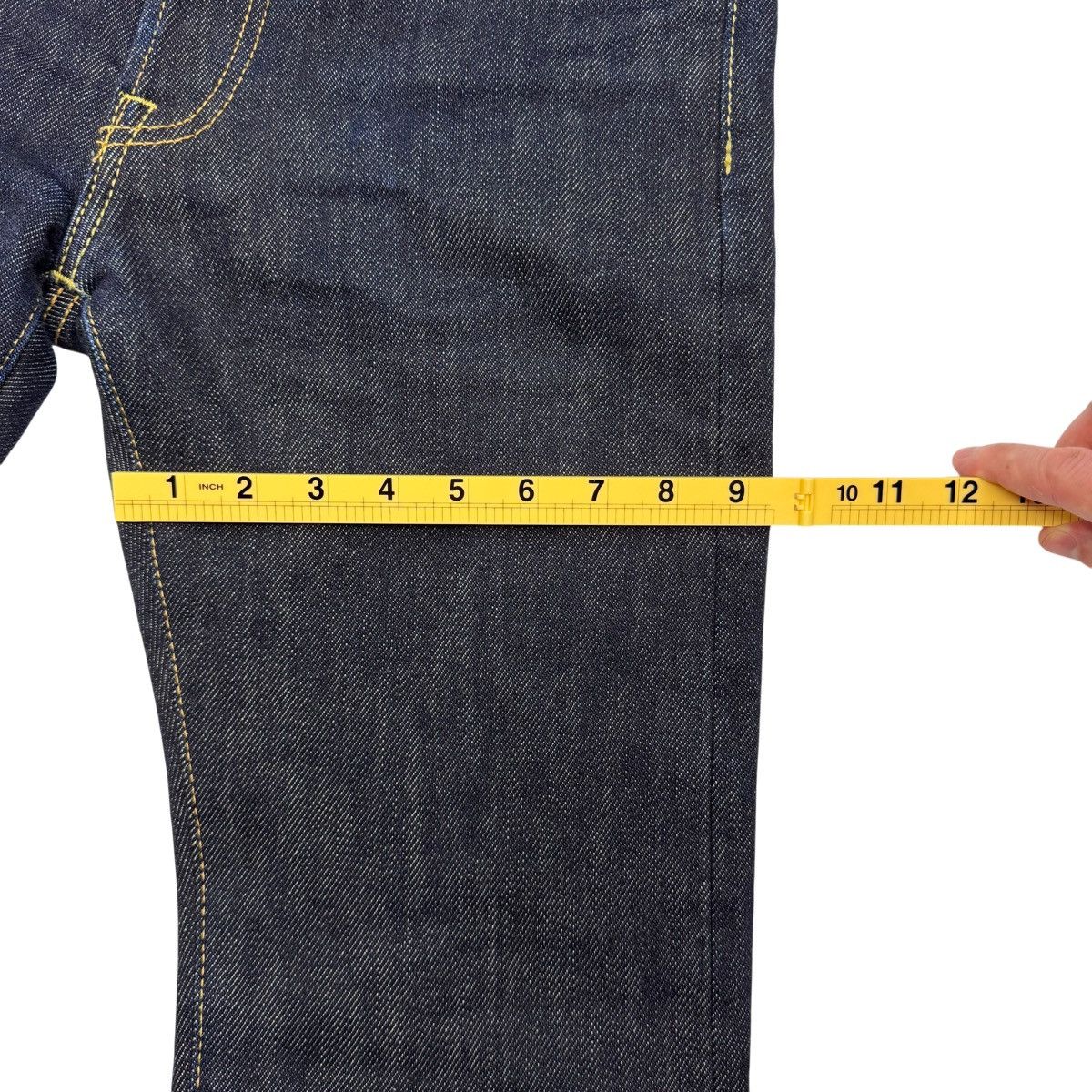 Iron Heart 21oz 666S Slim Straight Denim Jeans Size US 30 / EU 46 - 13 Thumbnail