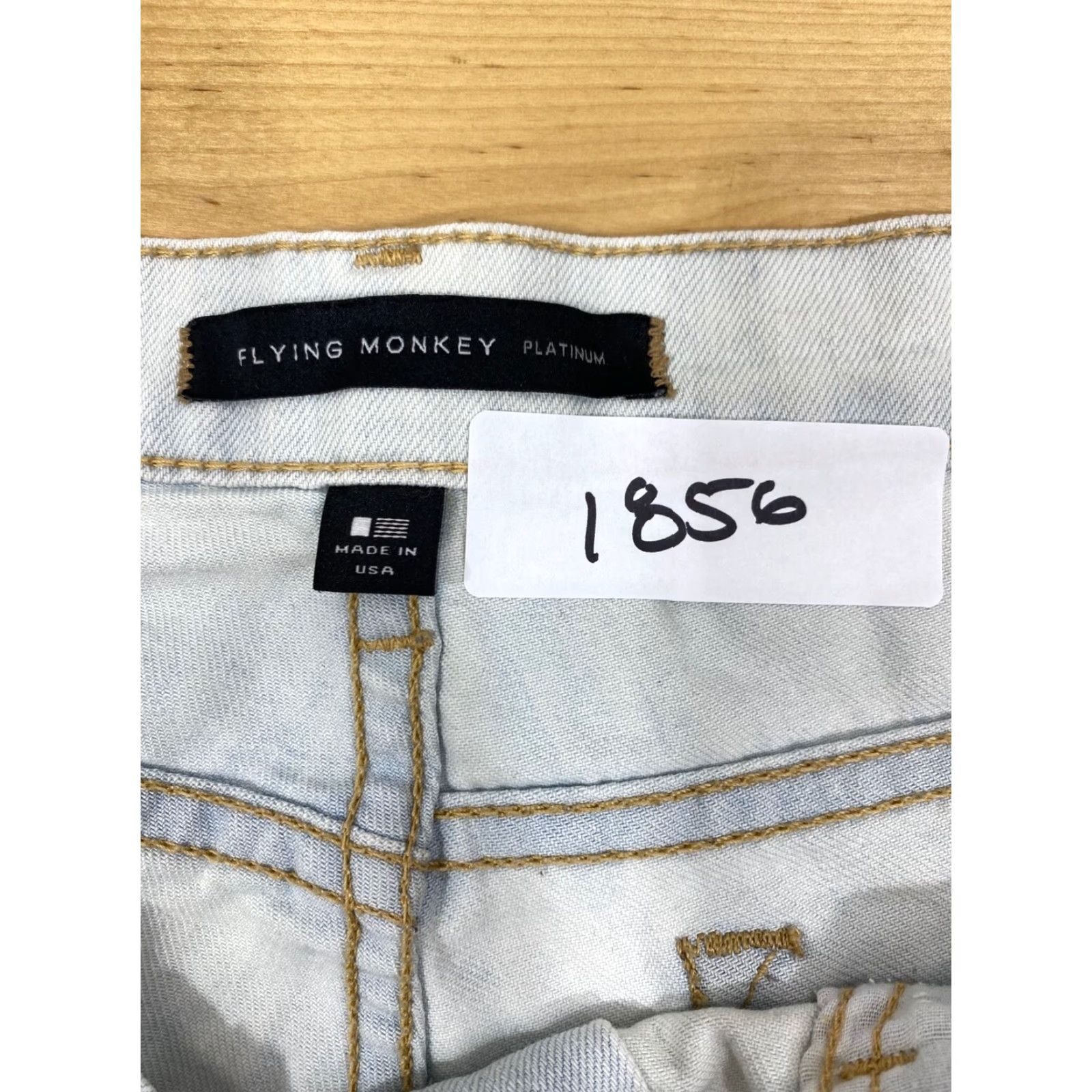 Vintage **Platinum Destructive Light Blue Skinny Jeans Size 27** User: **Destructive Platinum Light Blue Skinny Jeans Size 27** Size 27" / US 4 / IT 40 - 3 Thumbnail