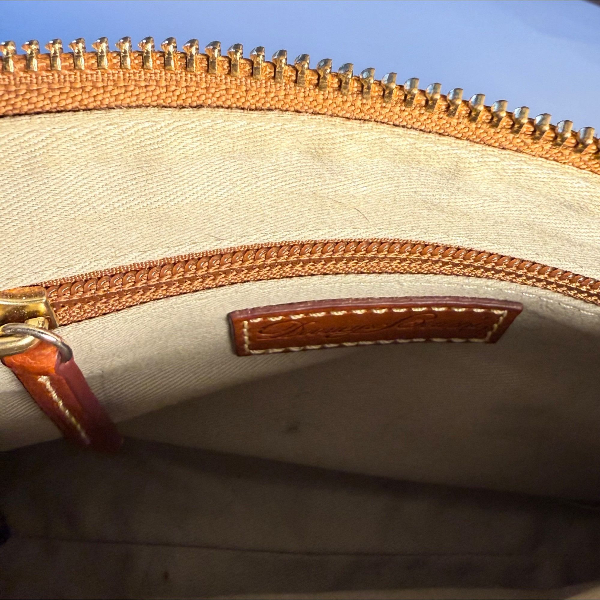 Dooney & Bourke Dooney & Bourke Pebble Grain Leather Crossbody - Deep Violet Size ONE SIZE - 8 Thumbnail