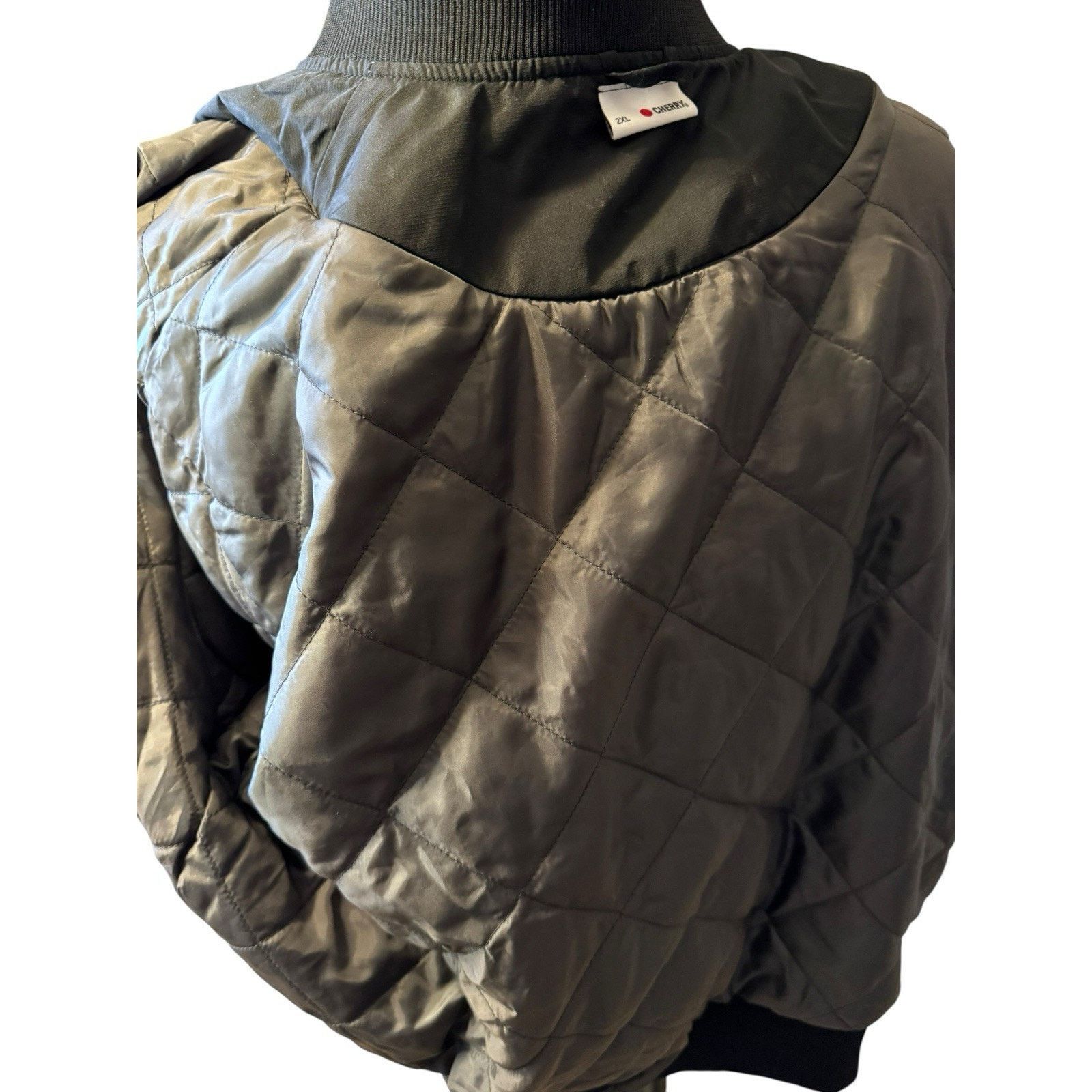 Other CHERRY CO KC Varsity Bomber Jacket 2XL Black Kansas City Size US XXL / EU 58 / 5 - 11 Thumbnail