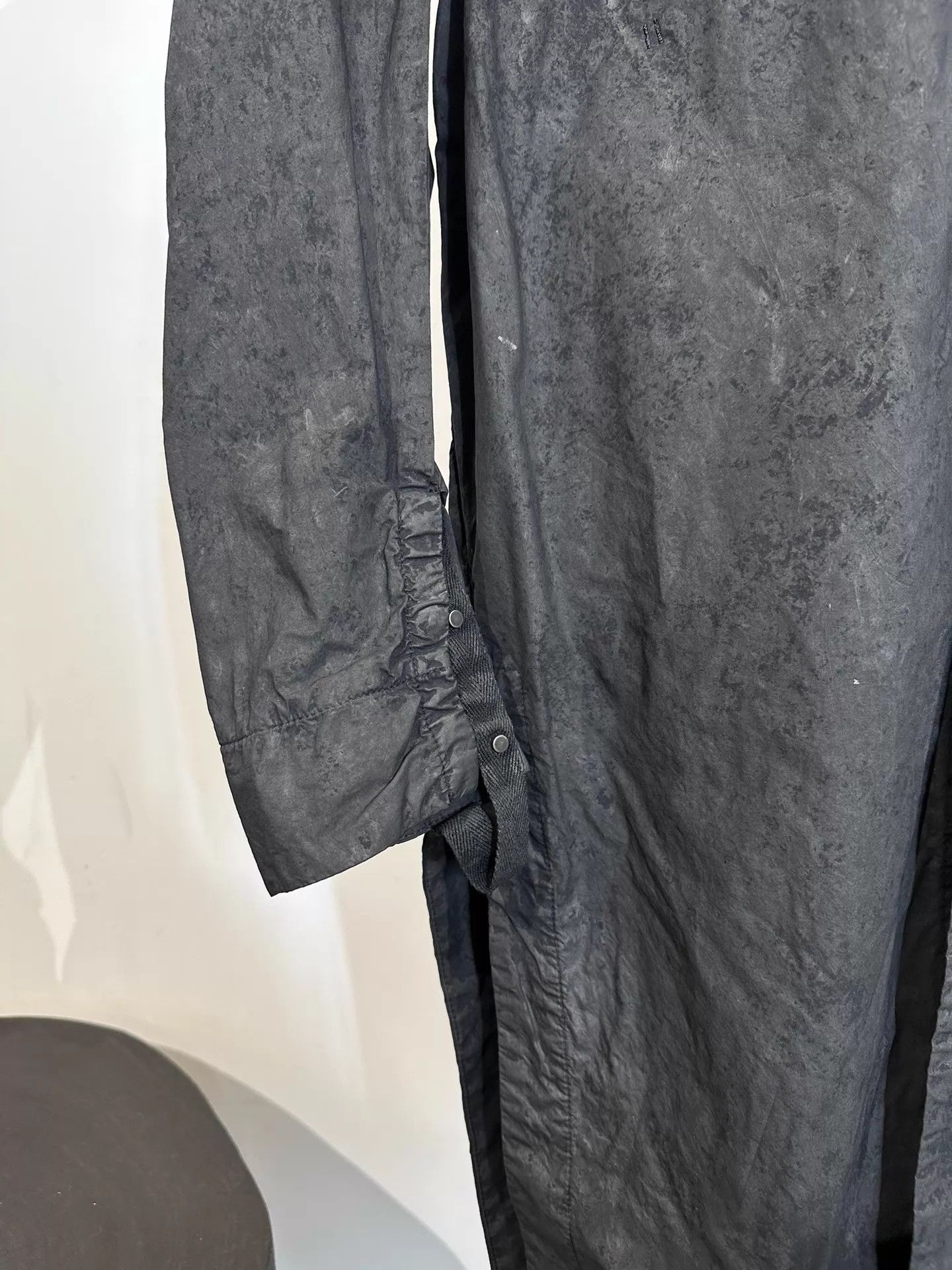 Boris Bidjan Saberi BBS 11by mid-length waxed coat S Size US S / EU 44-46 / 1 - 6 Thumbnail