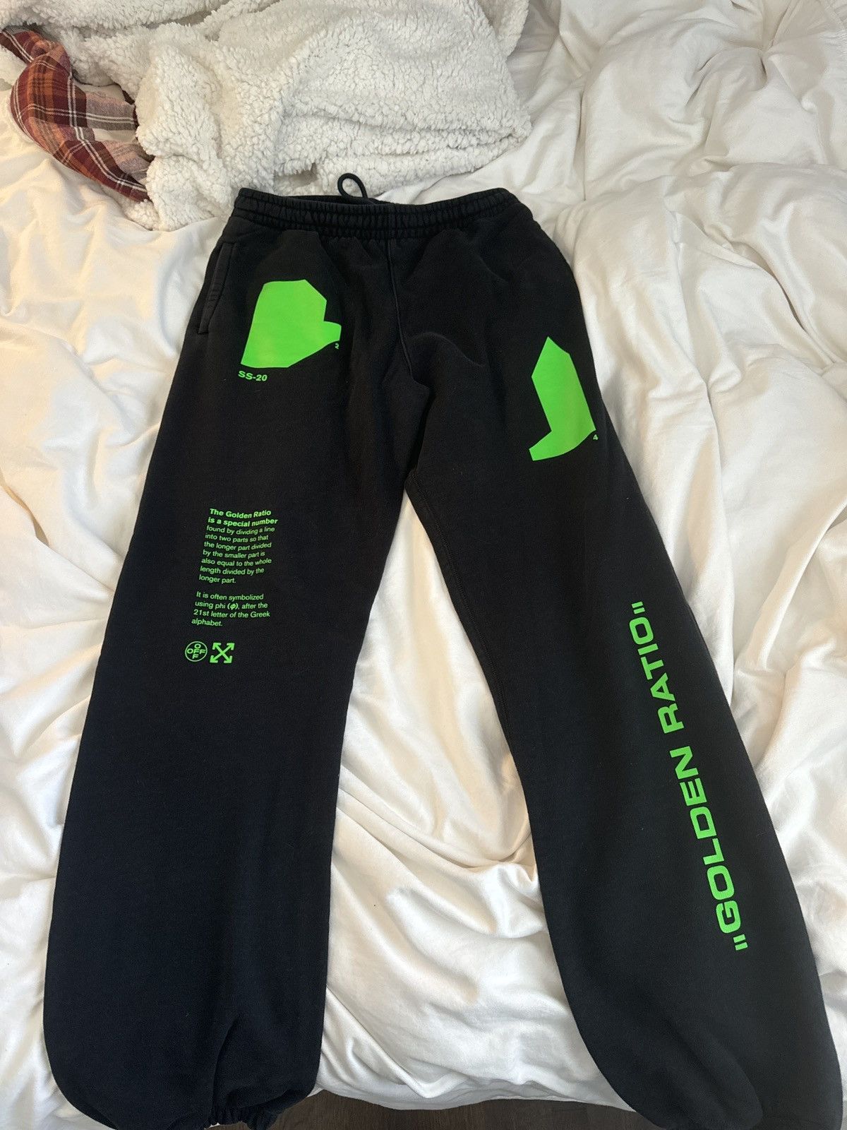 Off-White Off White sweatpants Size US 32 / EU 48 - 1 Thumbnail