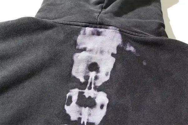 Other Vintage Retro Gothic Skeleton Print Skull Hoodie Sweatshirt Size US XL / EU 56 / 4 - 6 Thumbnail