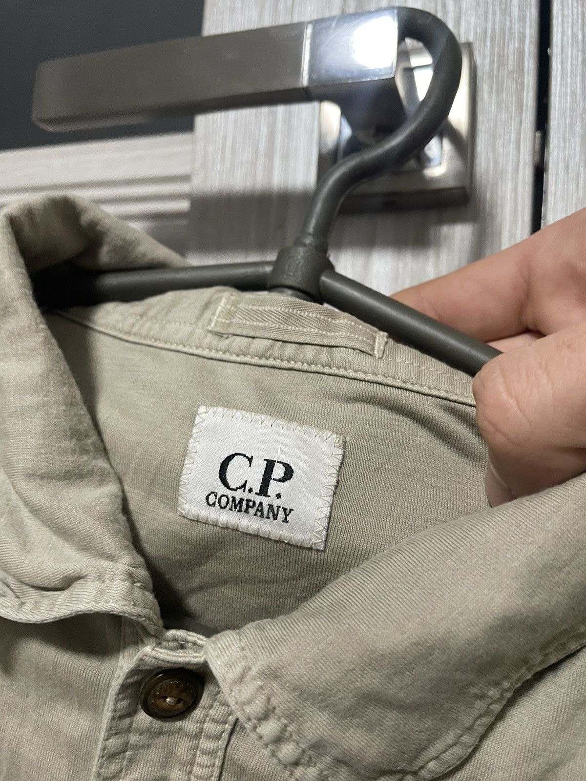 C.P. Company C.P. Company Massimo Osti Vintage Polo Shirt XXL Beige Size US XXL / EU 58 / 5 - 6 Thumbnail