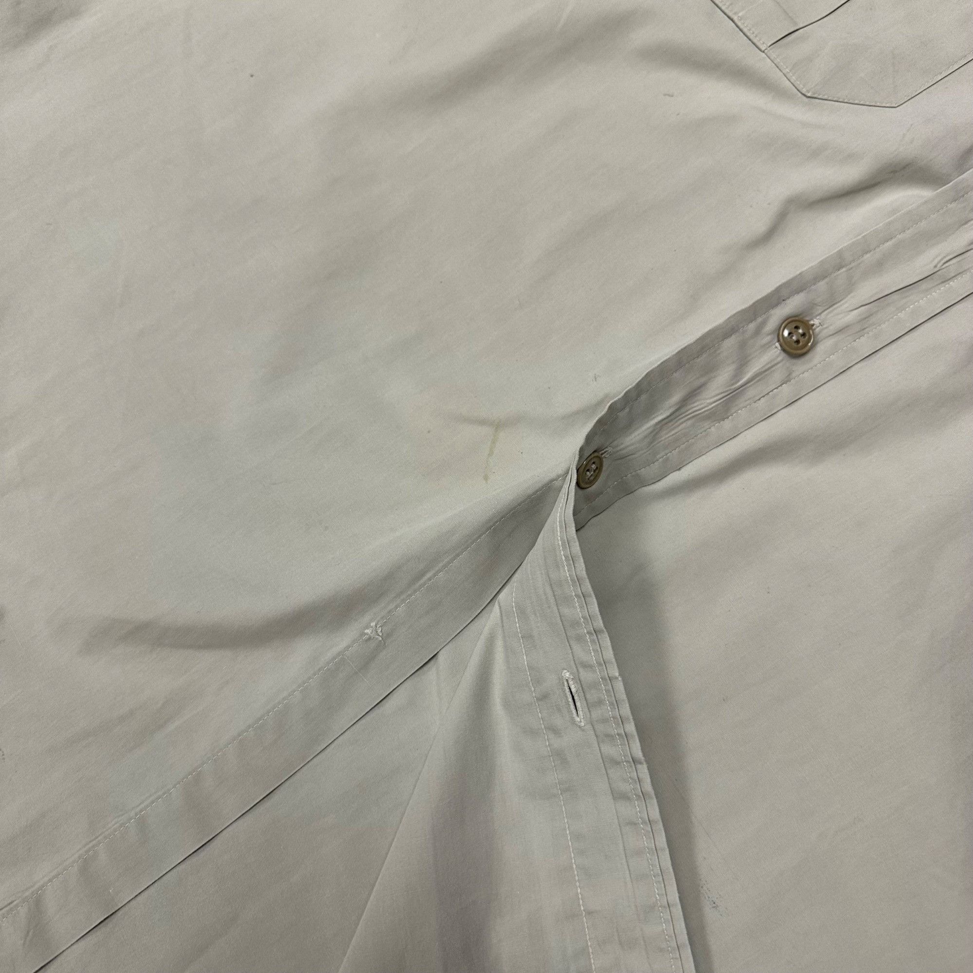 L.L. Bean × Vintage Vintage 50s/60s LL Bean Script Safari Button Up Shirt Size US XL / EU 56 / 4 - 4 Thumbnail