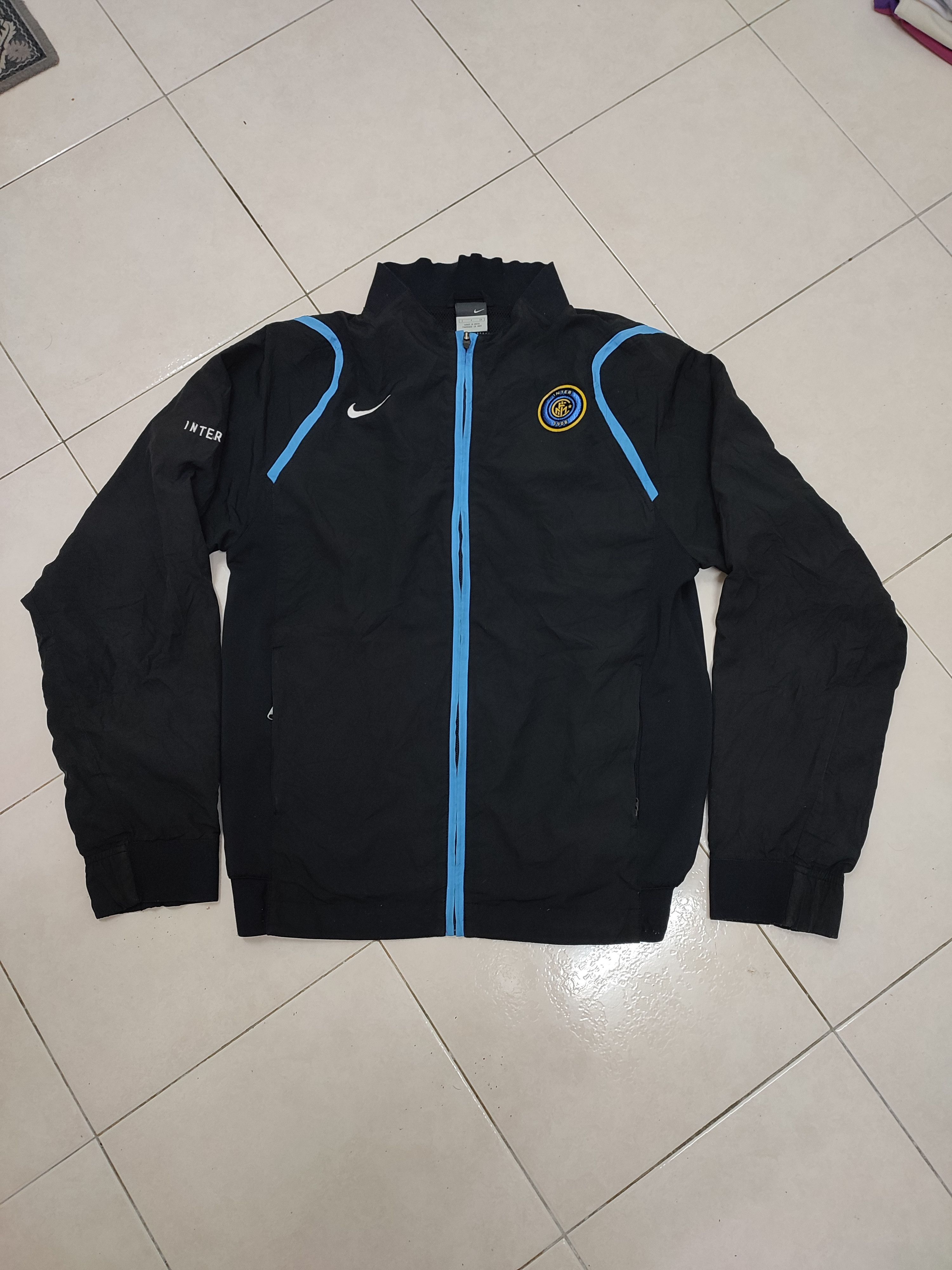 2008-09 Inter Milan Nike Track Jacket - 8/10 - (L)