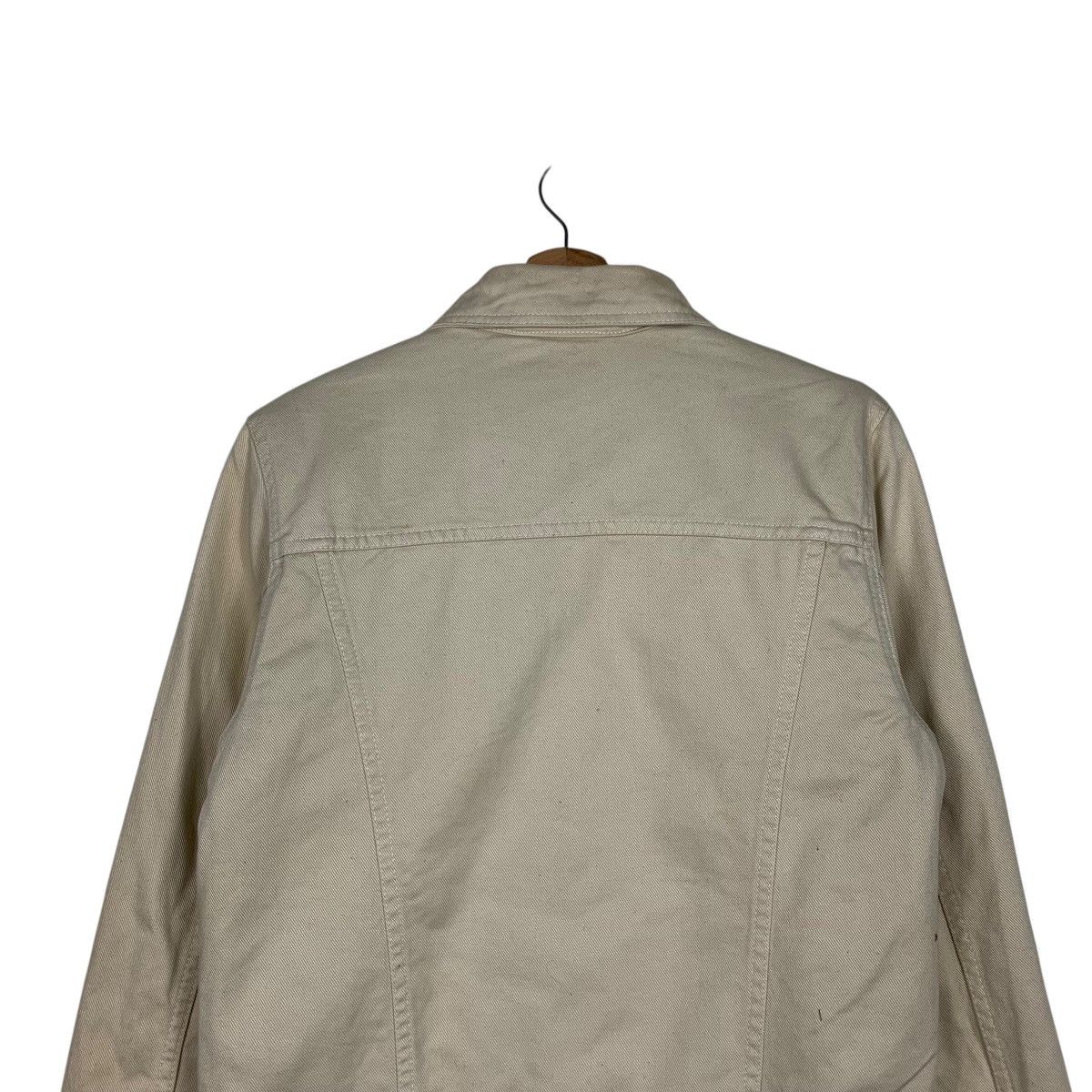 Levi's LEVIS Red Fleece Lined Beige Denim Jacket #1931-C84 Size M / US 6-8 / IT 42-44 - 8 Thumbnail