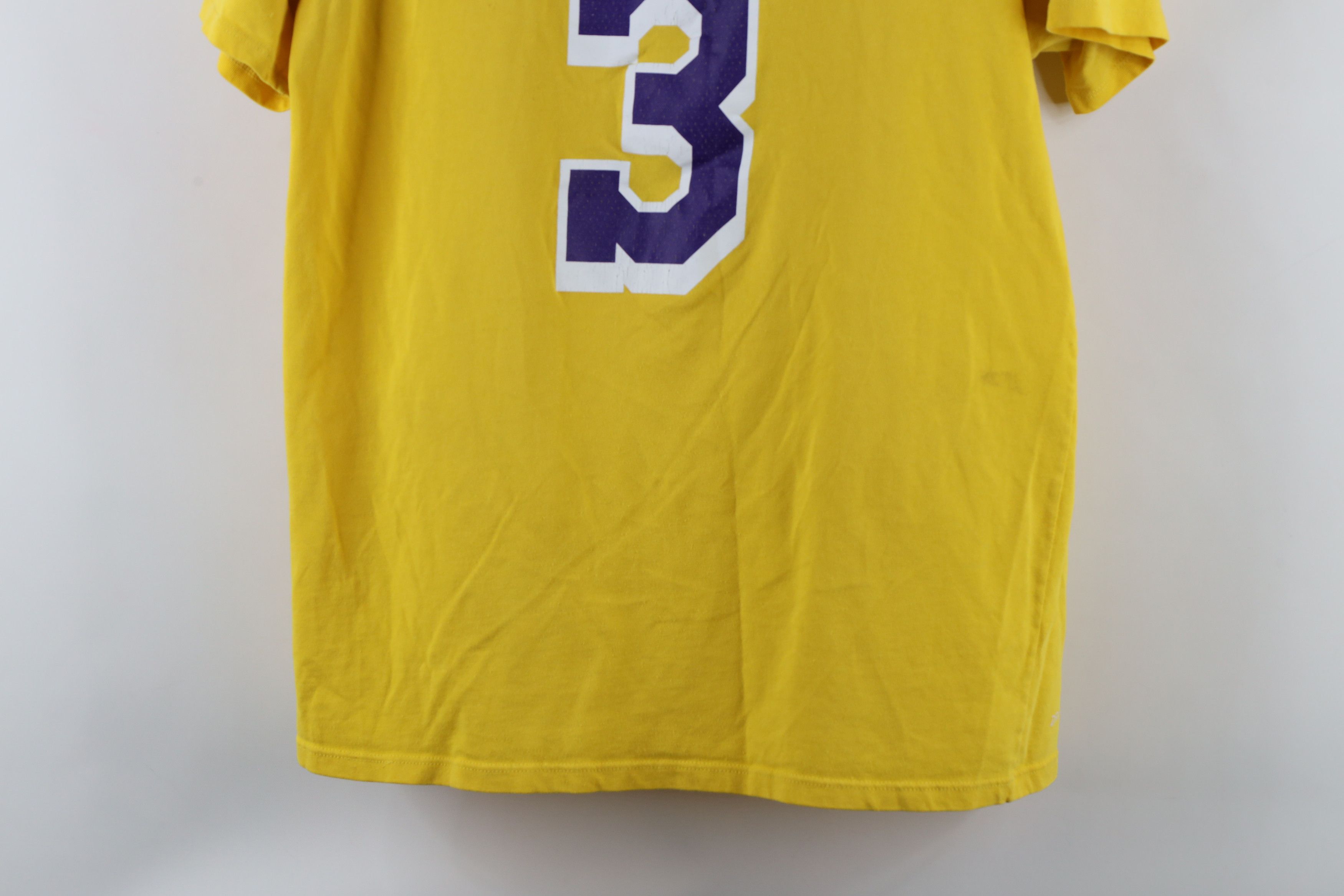 Nike × Vintage Nike Anthony Davis Los Angeles Lakers Basketball T-Shirt Size US M / EU 48-50 / 2 - 16 Thumbnail