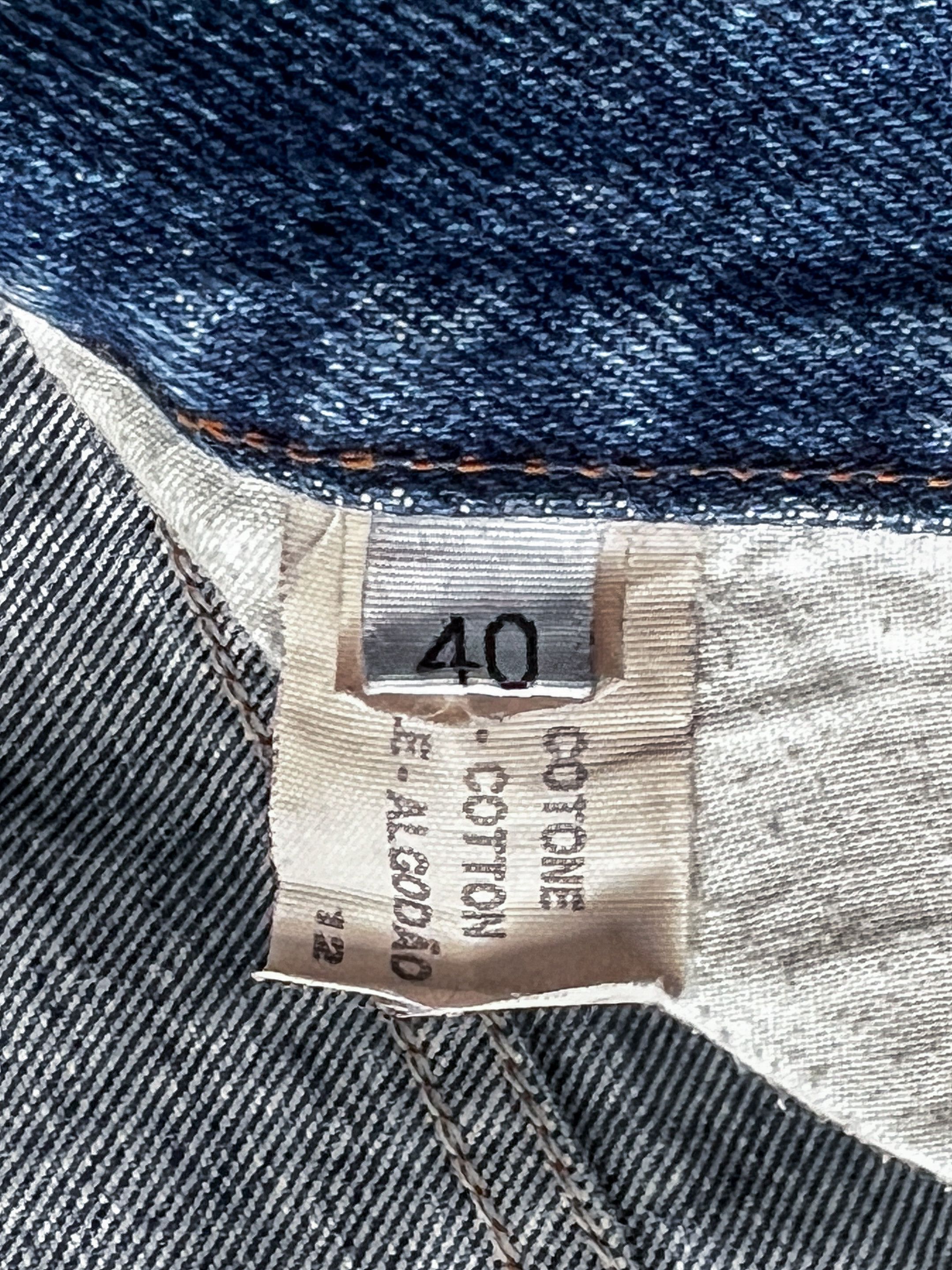 Jean × Valentino × Vintage VALENTINO Jeans Wash Blue Denim Vintage 90s Size US 38 / EU 54 - 11 Thumbnail