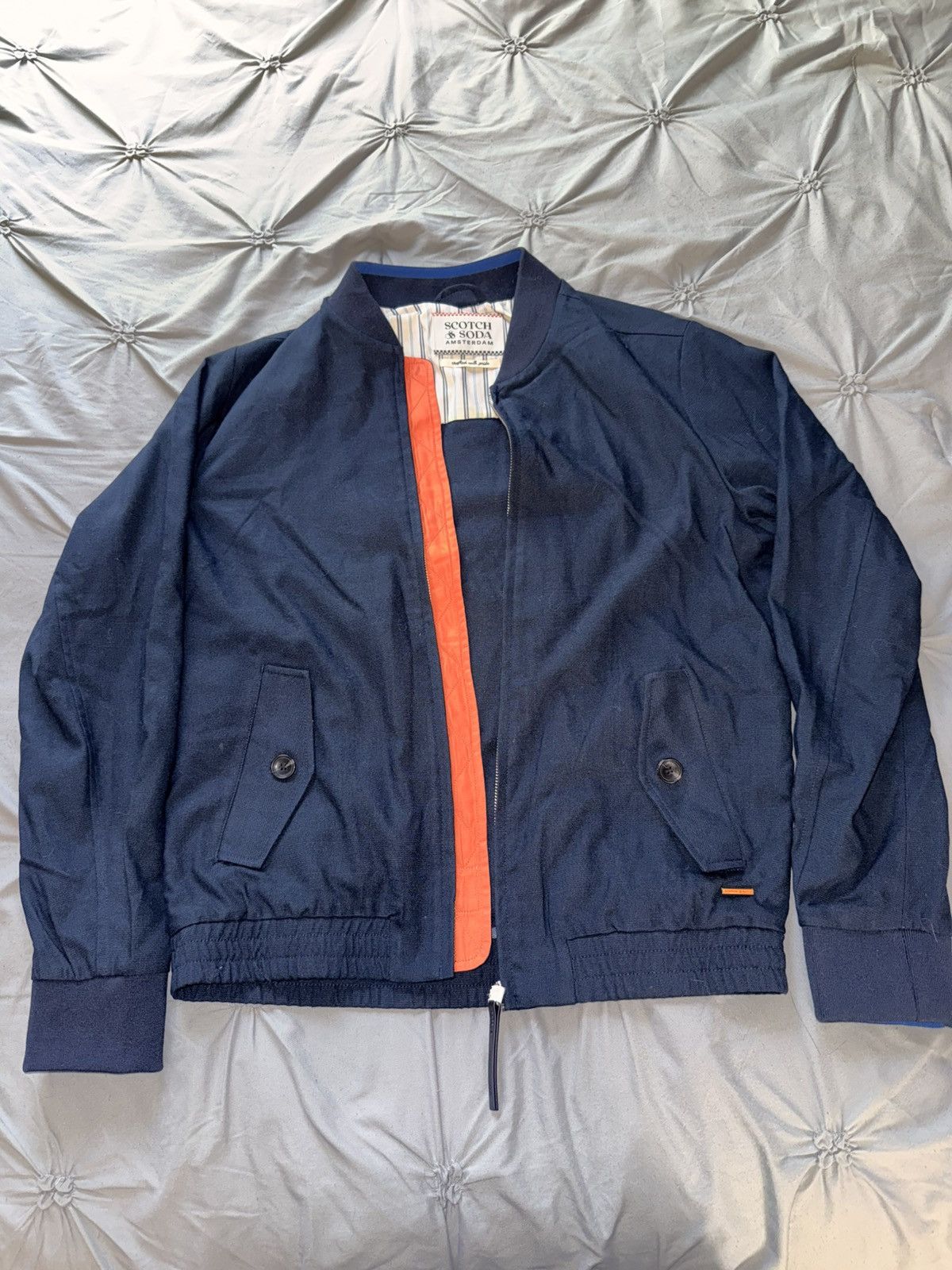 Scotch & Soda Scotch & Soda Amsterdam Full Zip Bomber Size US M / EU 48-50 / 2 - 1 Thumbnail