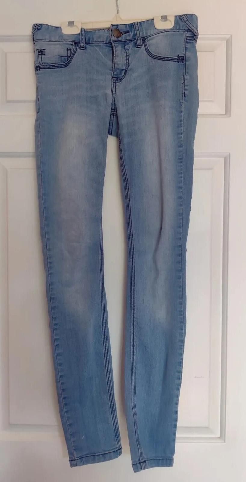Free People Free People men's Jeans 27 Skinny Jean Mid Rise Light Blue R Size 27" / US 4 / IT 40 - 3 Thumbnail