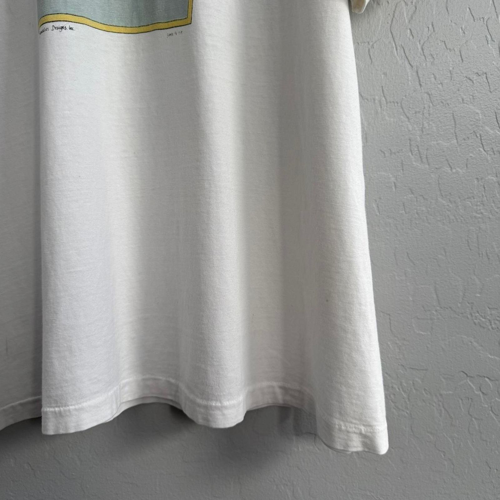 Other Vintage 90s coffee writer art t-shirt Size US XL / EU 56 / 4 - 5 Thumbnail
