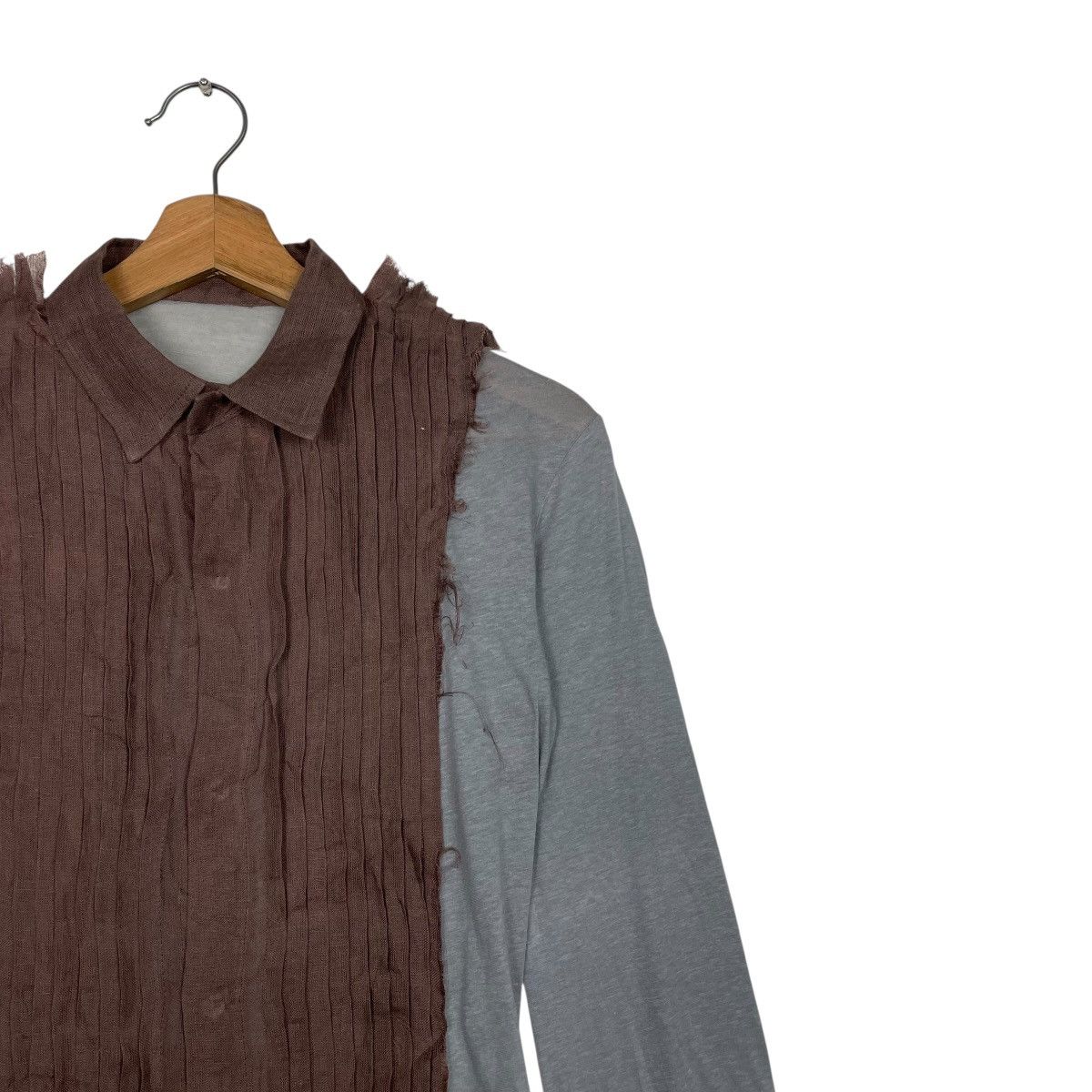Yohji Yamamoto Runway Yohji Yamamoto Spring Summer Collection Blouse Jacket Size S / US 4 / IT 40 - 7 Thumbnail