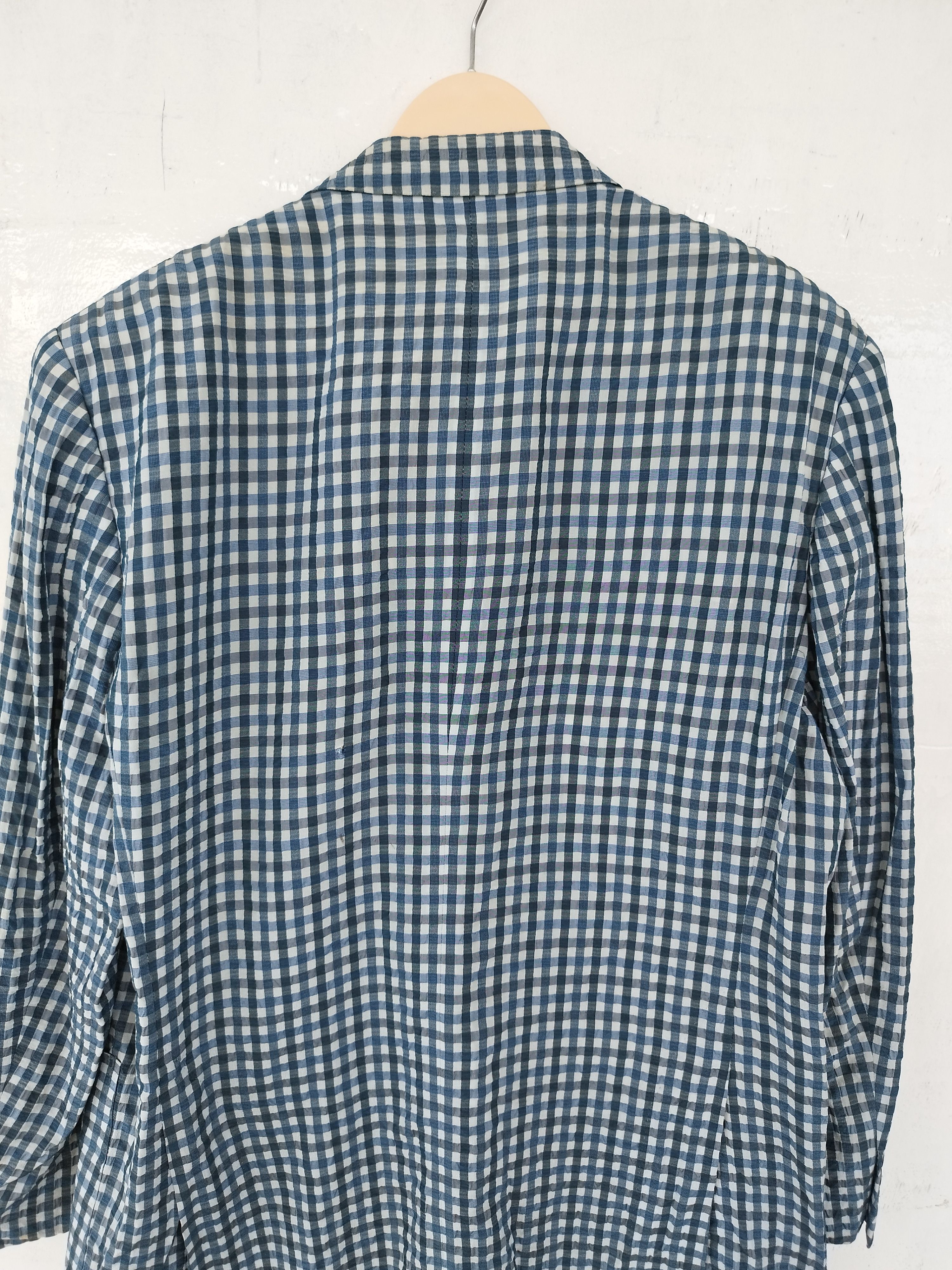 Lanvin Lanvin Paris plaid silk jacket Size US XL / EU 56 / 4 - 4 Thumbnail