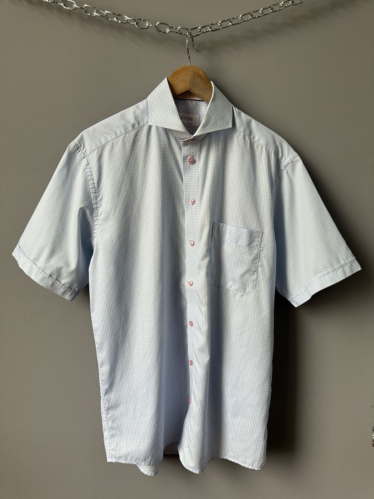 Eton Vintage Mens Classic Eton Shirt Casual Luxury Size US M / EU 48-50 / 2 - 2 Thumbnail