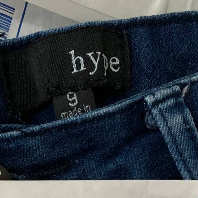 Other HYPE Jeans Women Size 9 Blue Denim Jeans Size 30" / US 8 / IT 44 - 3 Thumbnail