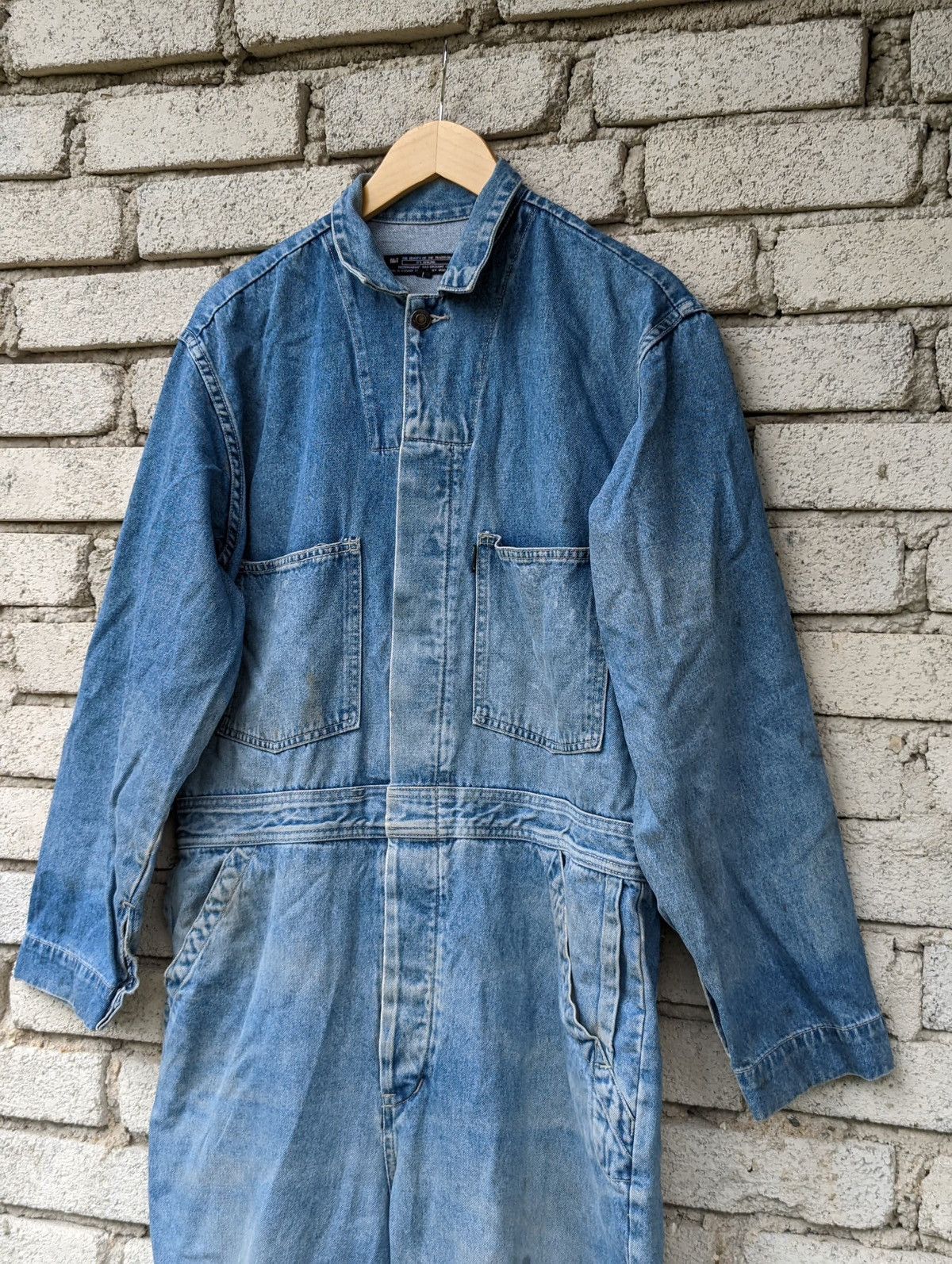 Japanese Brand Dog House Overalls Jeans Size US 40 / EU 56 - 4 Thumbnail