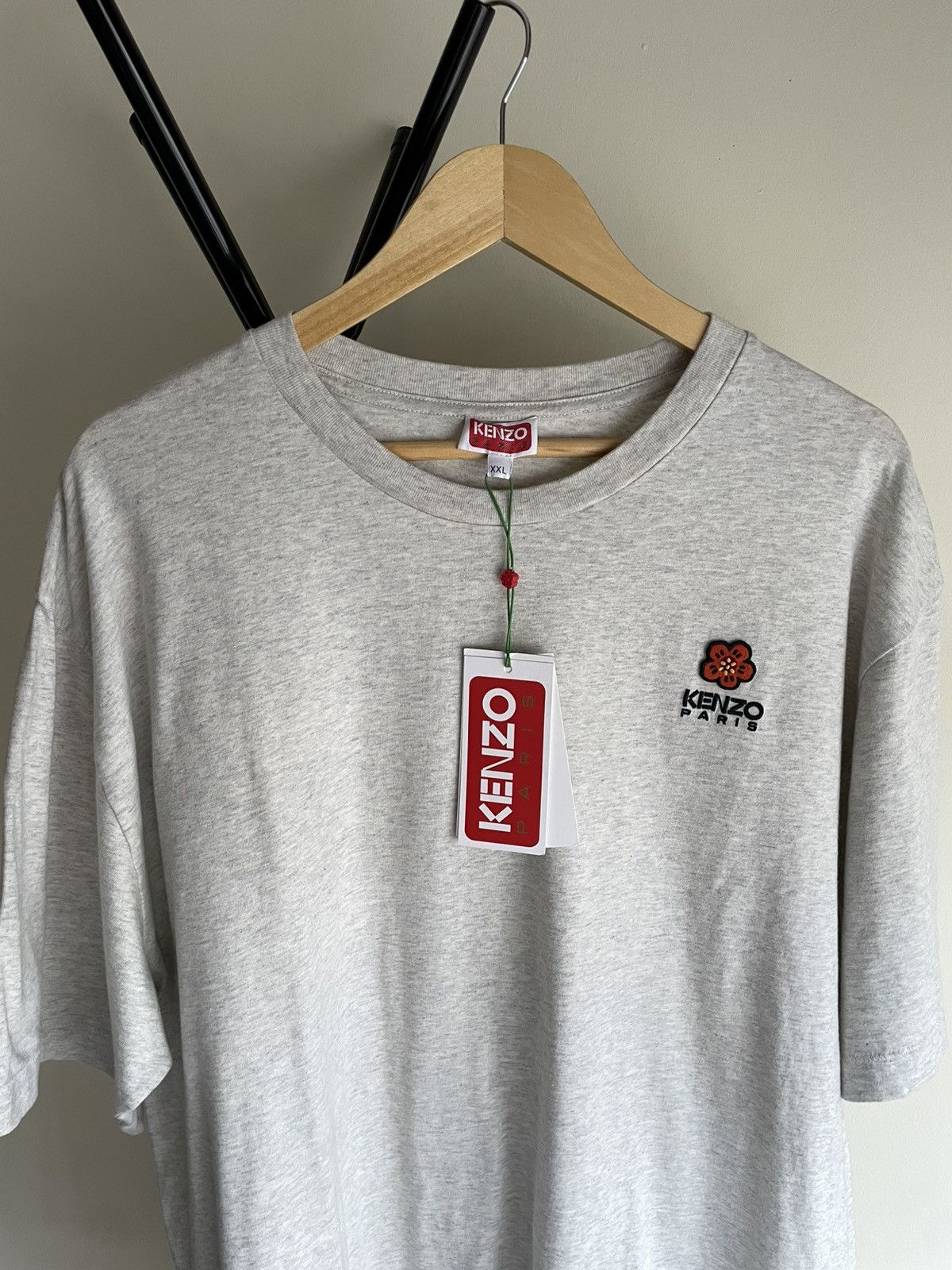 Kenzo Kenzo Paris Flower Logo Tee Size US XL / EU 56 / 4 - 1 Thumbnail