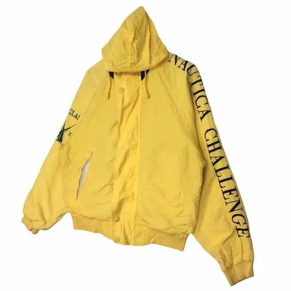 Nautica Vtg NAUTICA Sailing Gear Challenge Zip Jacket Windbreaker Size US S / EU 44-46 / 1 - 4 Thumbnail