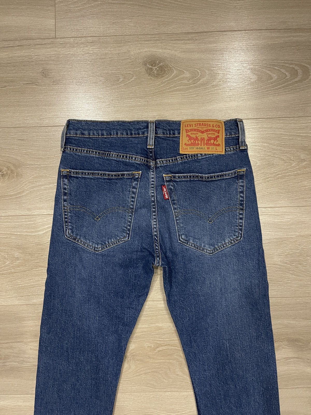 Levi's Levis lot 519 hi-ball mens jeans W32 Size US 32 / EU 48 - 4 Thumbnail