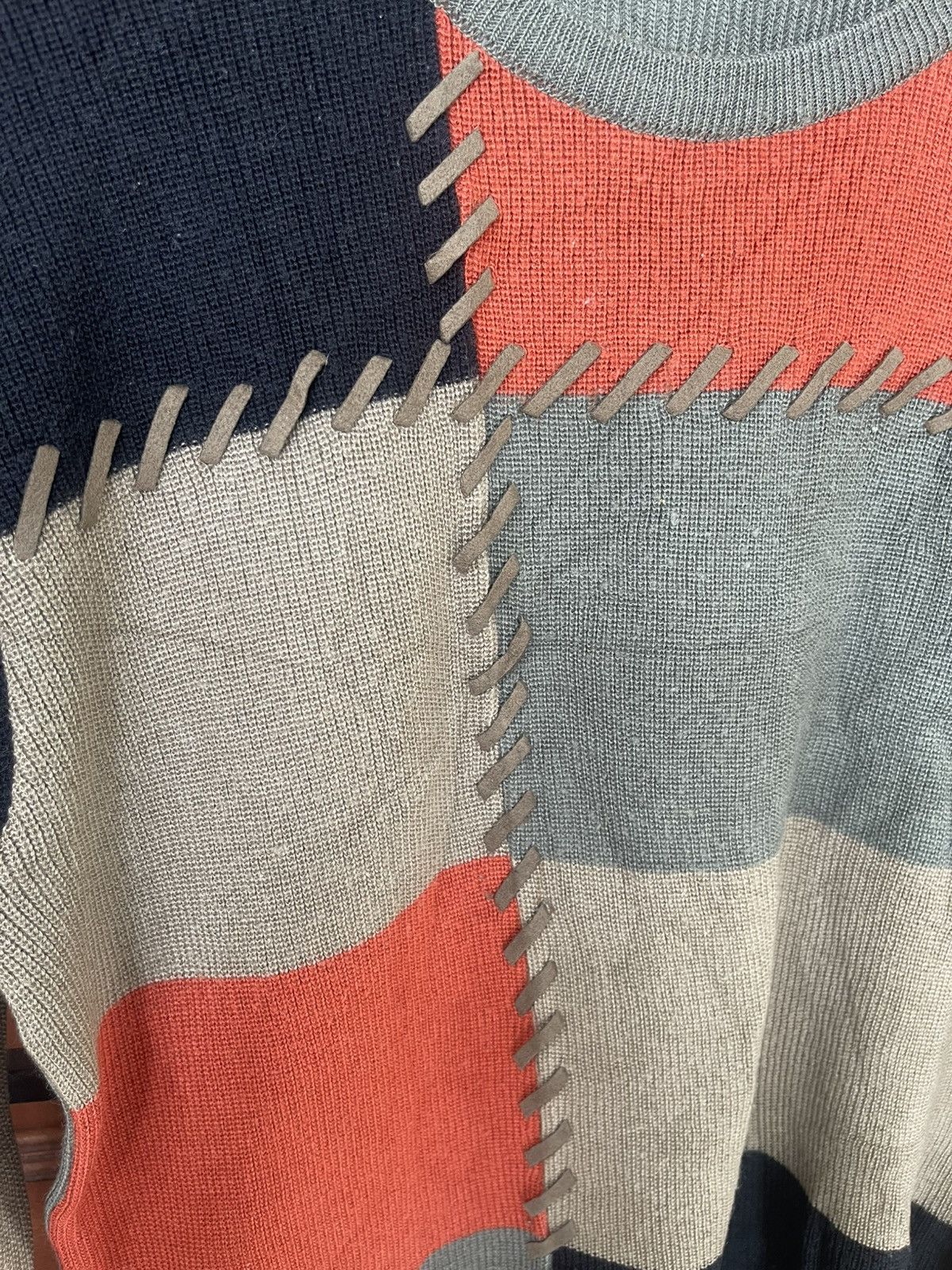 Homespun Knitwear × Japanese Brand La tour sweater with design Size US M / EU 48-50 / 2 - 3 Thumbnail