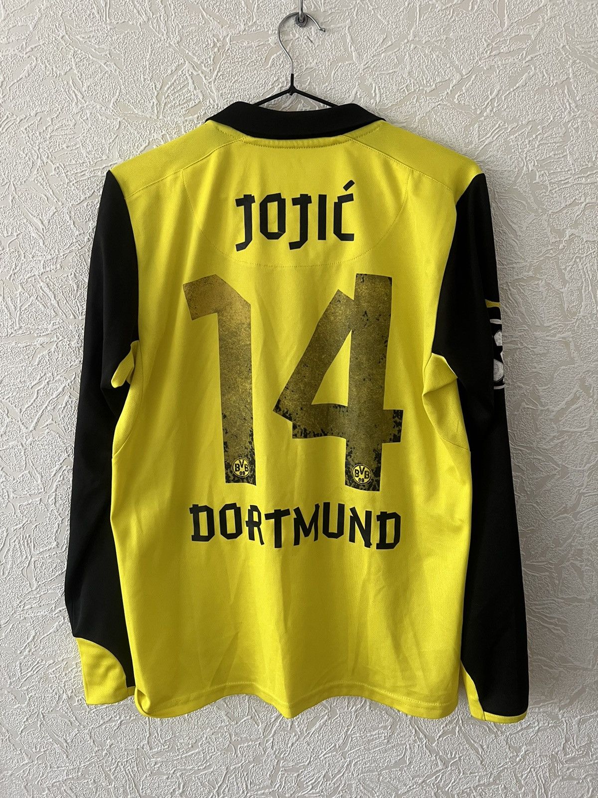 Puma BORUSSIA DORTMUND 2013 2014 HOME SHIRT JERSEY PUMA #14 JOJIC Size US S / EU 44-46 / 1 - 3 Thumbnail