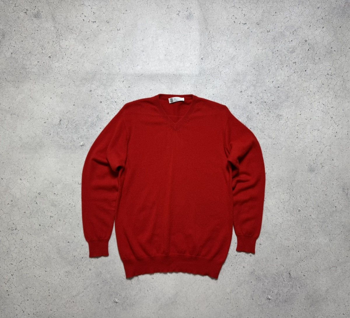 Brunello Cucinelli Brunello Cucinelli Cashmere Luxury Red Sweater Size 46 Size US S / EU 44-46 / 1 - 2 Thumbnail