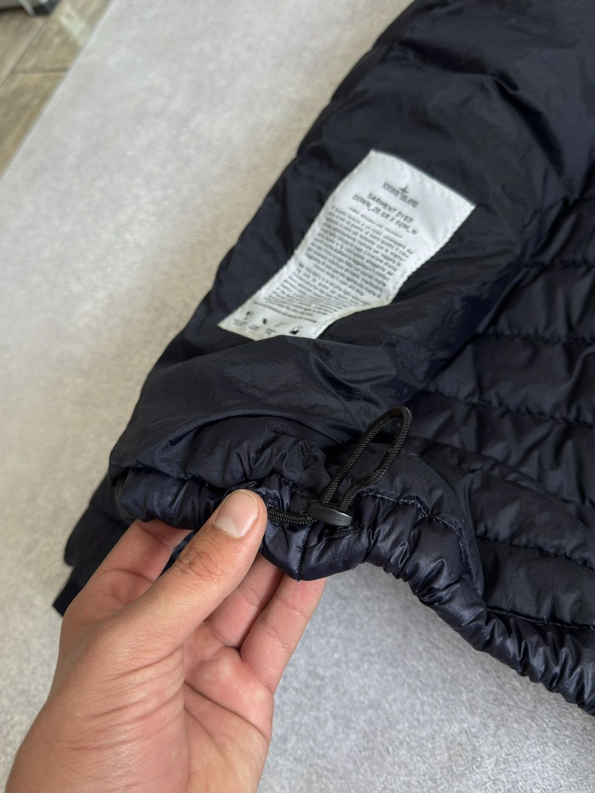Stone Island Vintage Stone Island Garment Dyed Micro Down Puffer Jacket Size US XL / EU 56 / 4 - 8 Thumbnail