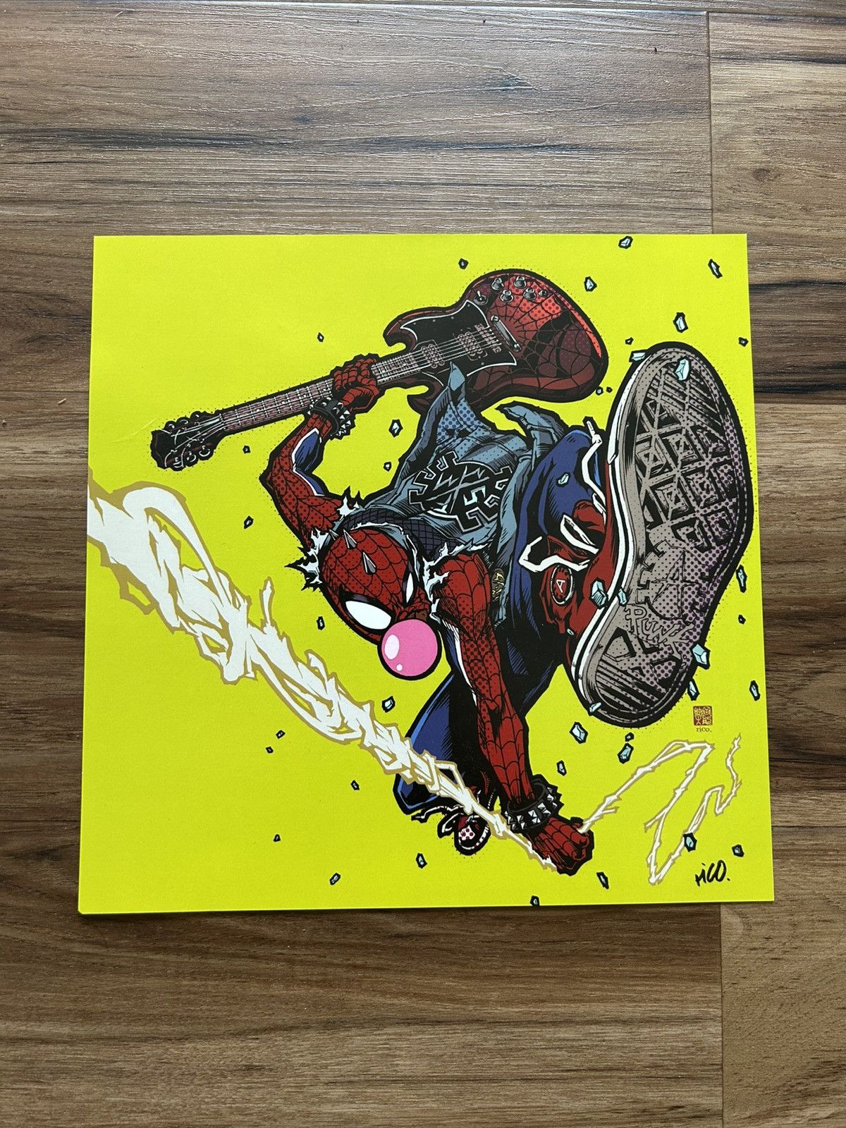 Marvel Comics Spider-Punk Print Autograph Size ONE SIZE - 1 Preview