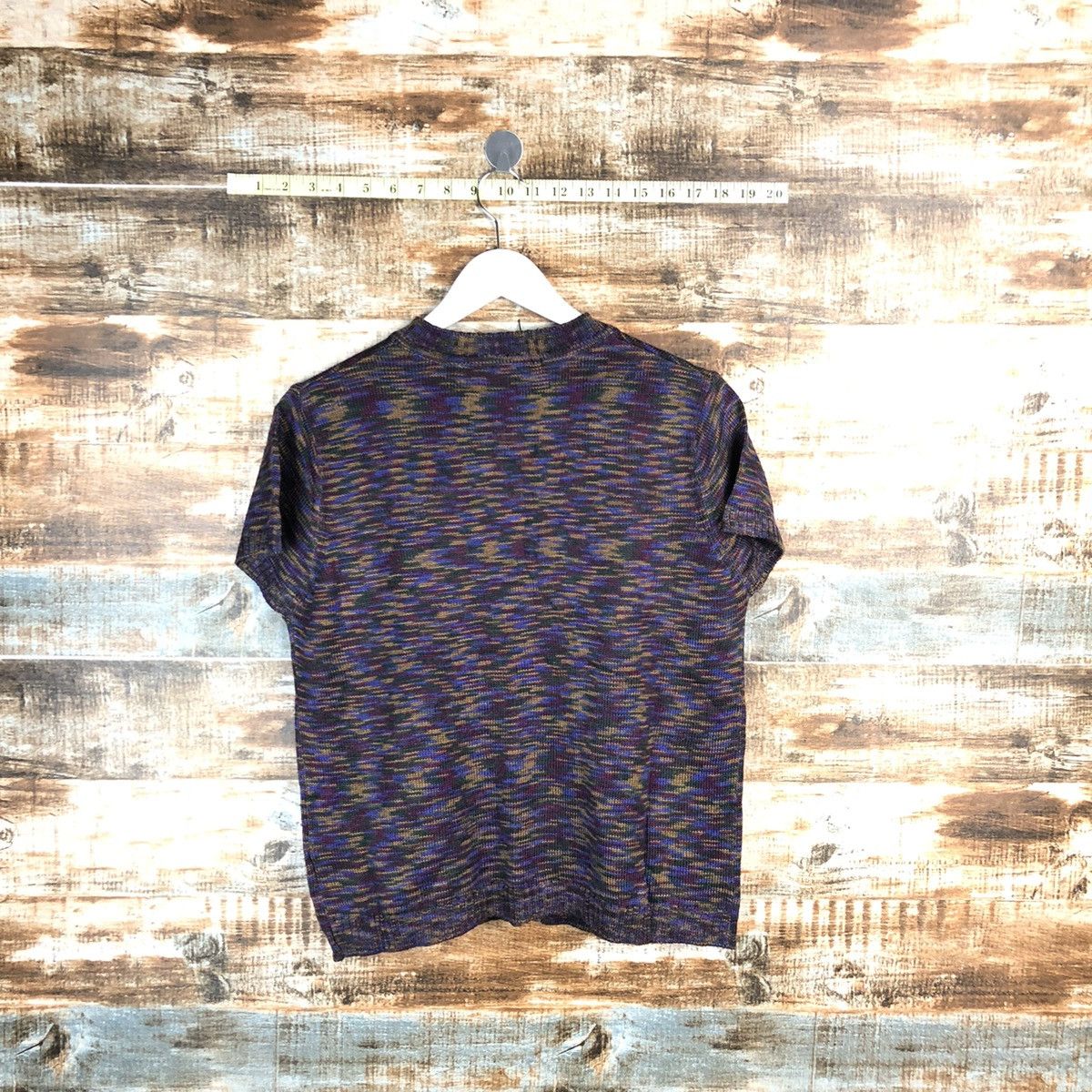 Japanese Brand Pursuft Deideal Purple Cardigan vintage Knitwear #A1679 Size M / US 6-8 / IT 42-44 - 14 Thumbnail