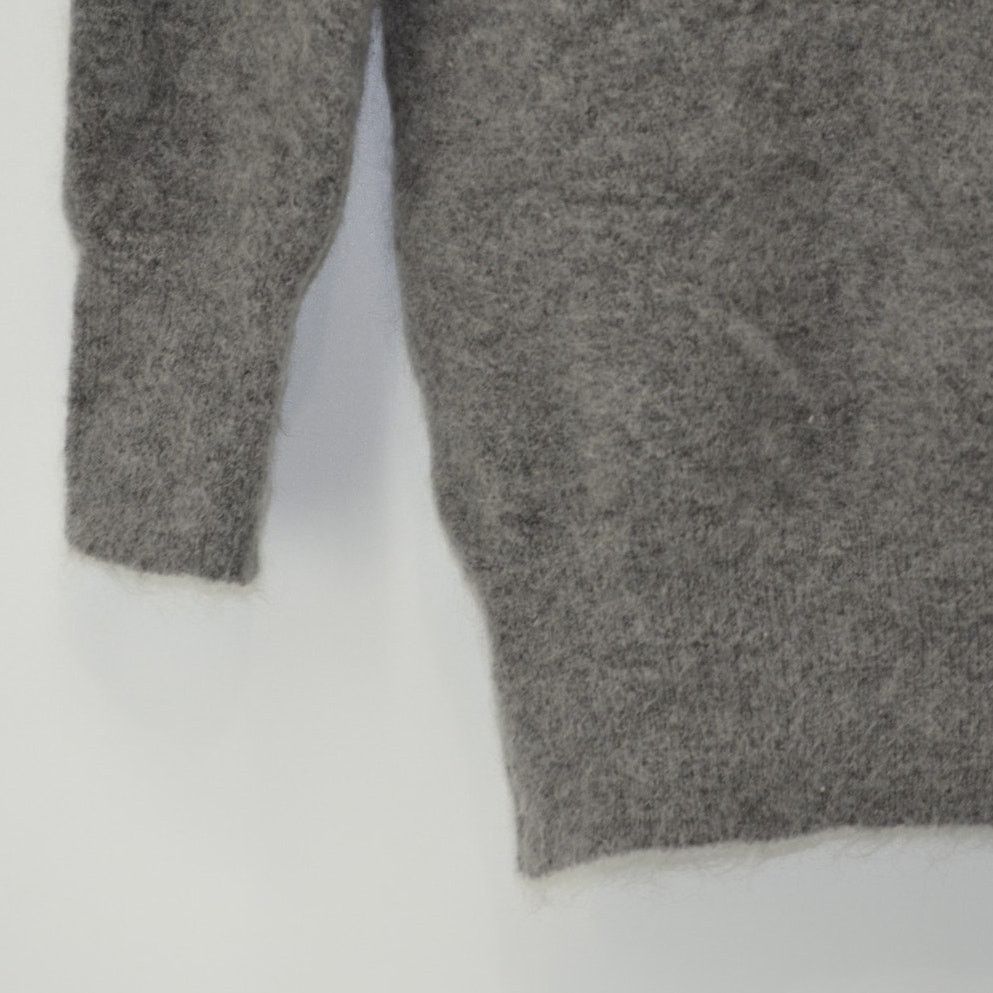 Other Iena Womens Gray Sweater Wool Mohair Long Sleeve Preppy M? Size M / US 6-8 / IT 42-44 - 12 Thumbnail