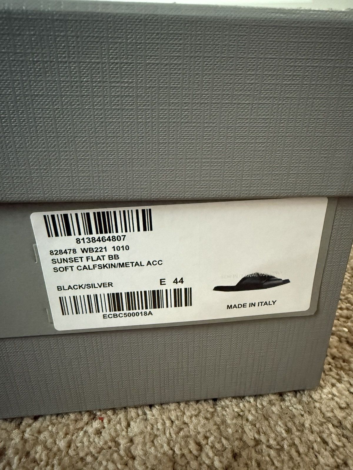 Balenciaga Balenciaga sunset flat BB Size US 11 / EU 44 - 3 Thumbnail