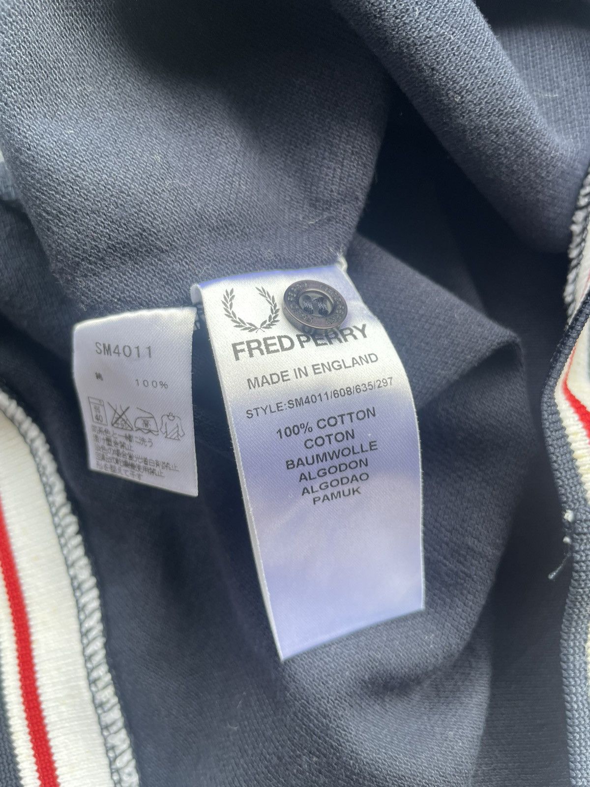 Fred Perry Vintage Fred Perry Twin Trapped Size US M / EU 48-50 / 2 - 13 Thumbnail