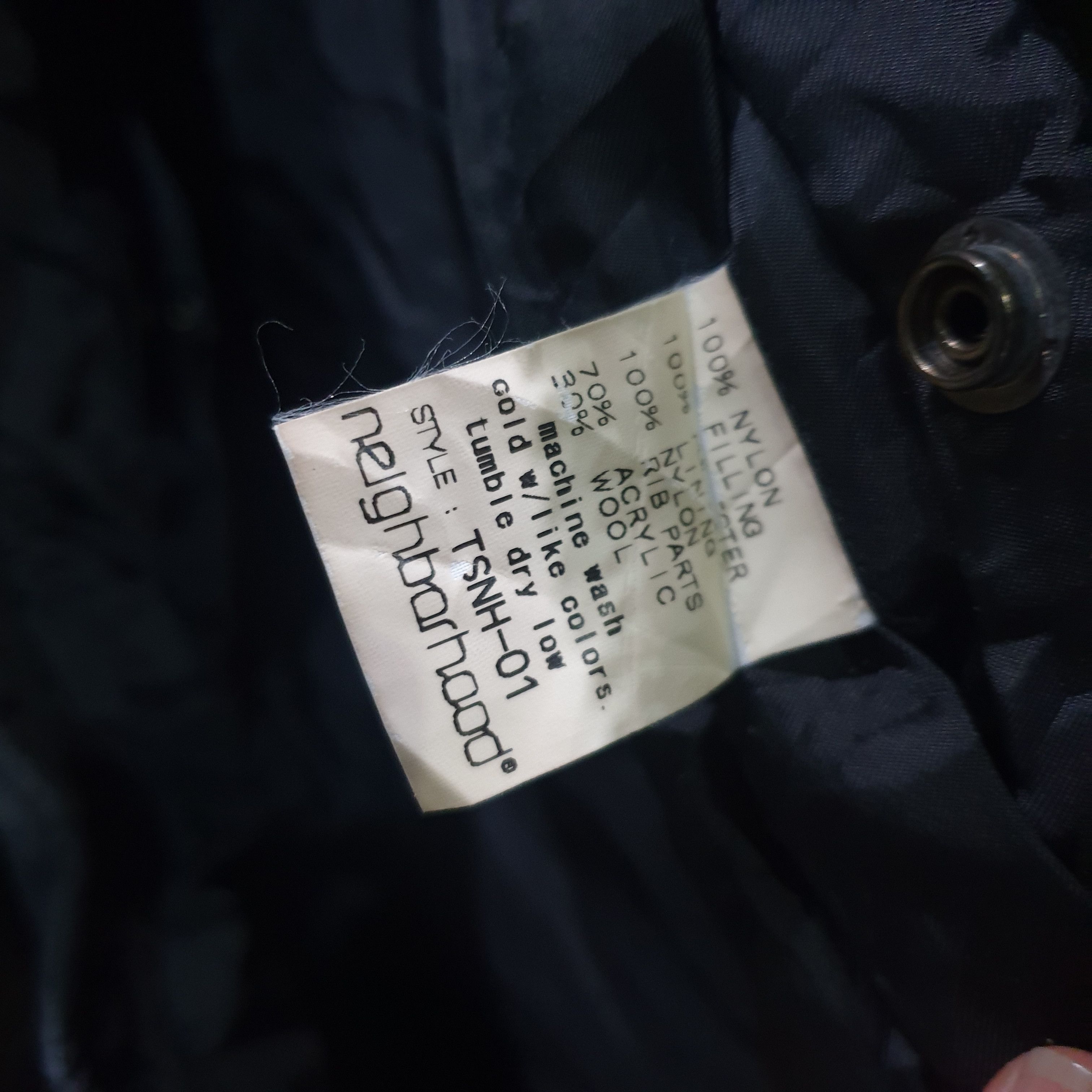 Neighborhood Neighborhood Two Tone Bomber Jacket Size US M / EU 48-50 / 2 - 9 Thumbnail