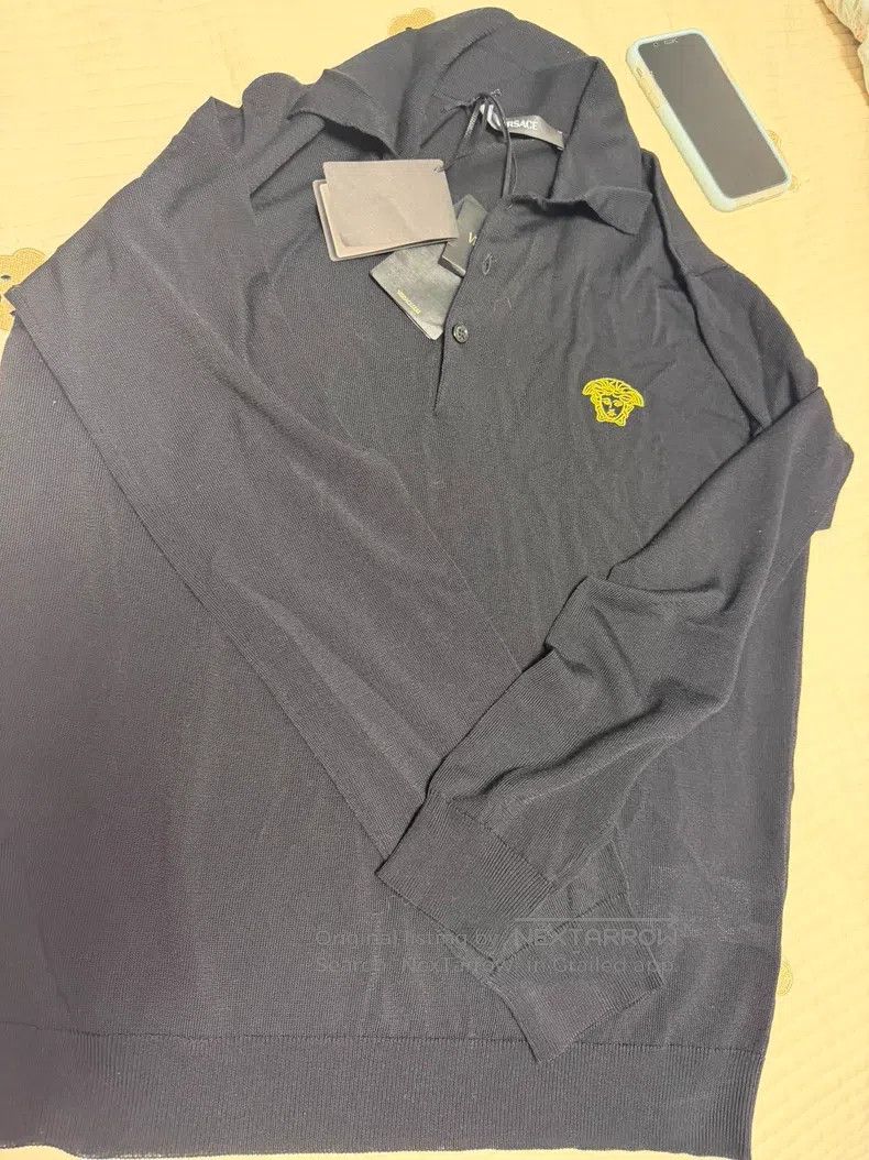 Versace Versace Men's knitted polo shirt Size US S / EU 44-46 / 1 - 2 Thumbnail