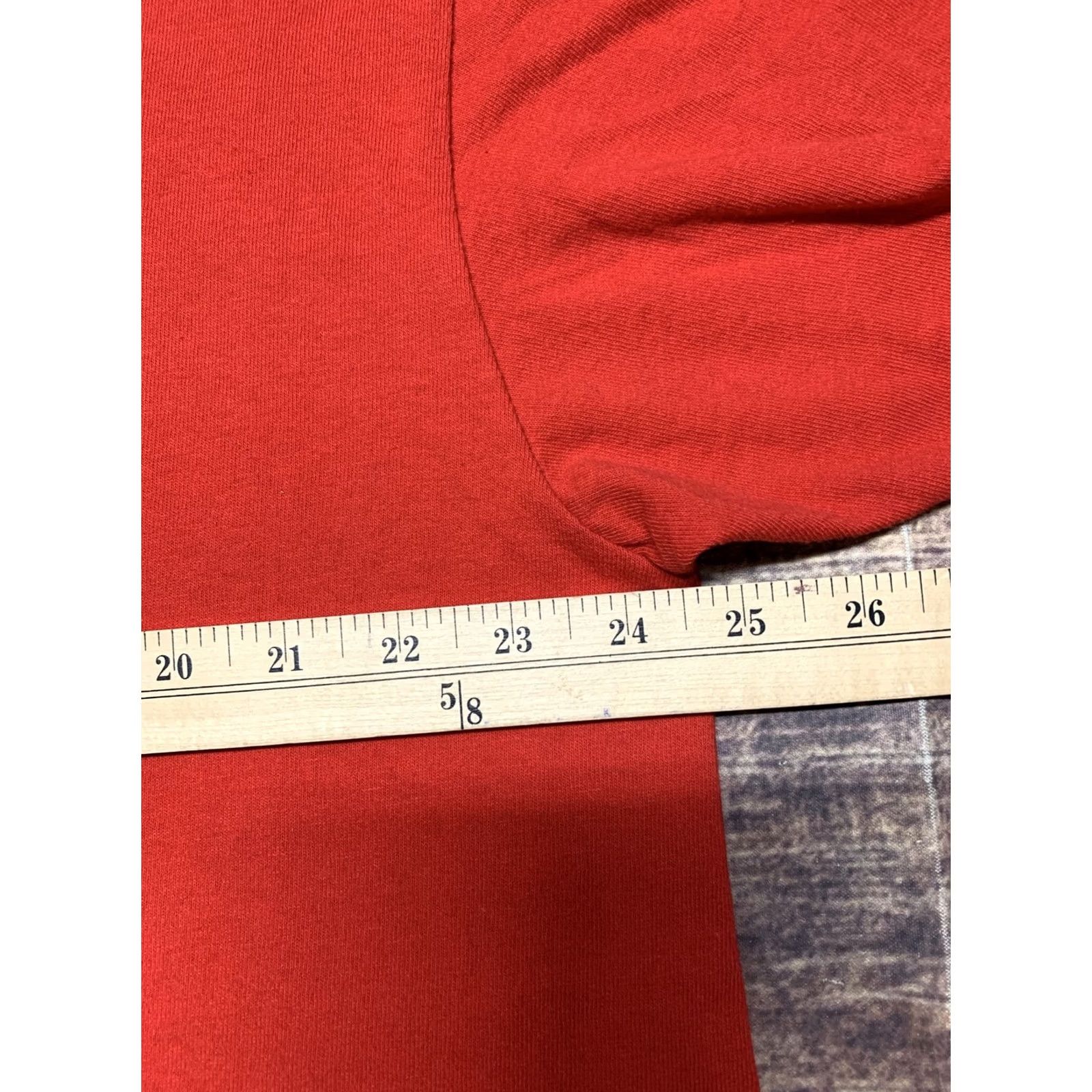 Vintage Buddy ELF "Raised by Elves" Christmas TShirt Size 2XL Red Mens XMas Elf Shirt Crew Neck Cotton Jersey Graphic Print Size US XXL / EU 58 / 5 - 7 Thumbnail