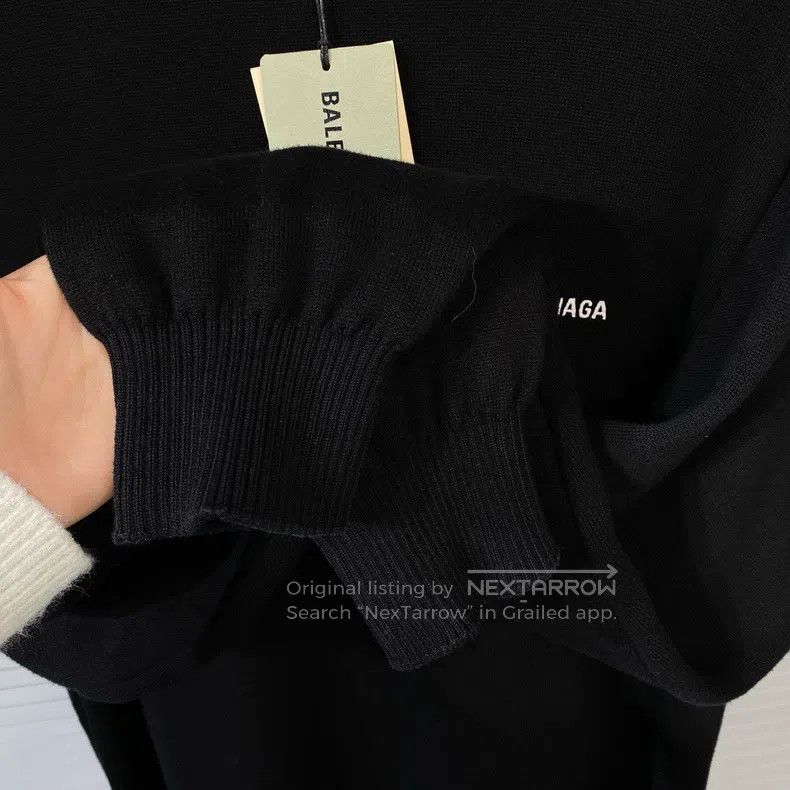 Balenciaga Balenciaga Coca-Cola embroidered knitted sweater with lett Size US M / EU 48-50 / 2 - 4 Thumbnail