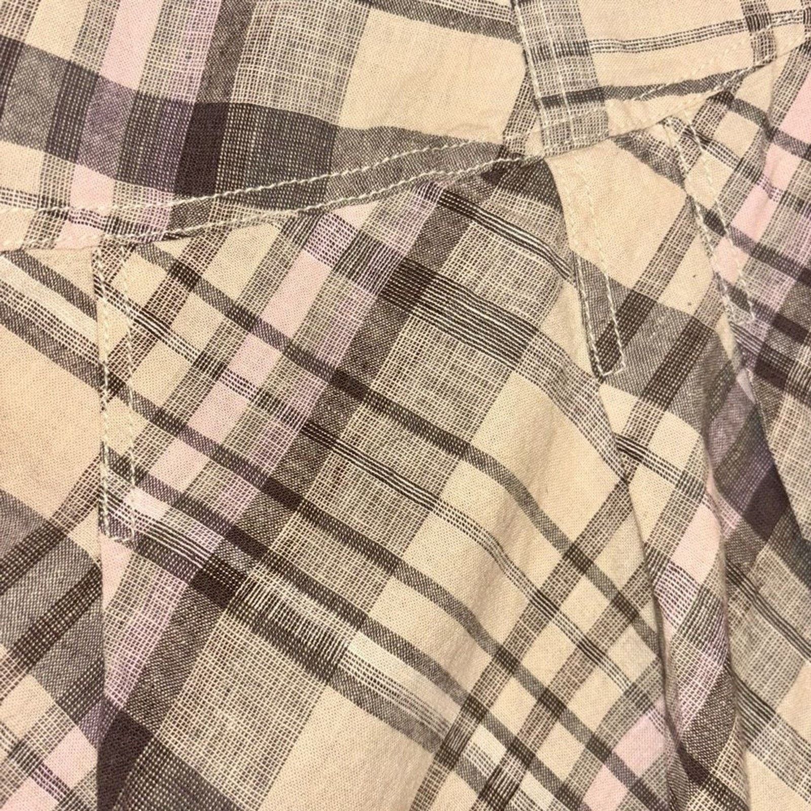 & Other Stories Sherry Taylor Plaid Mini Skirt Plus Size 1X Preppy Size 36" / US 14 / IT 50 - 16 Thumbnail