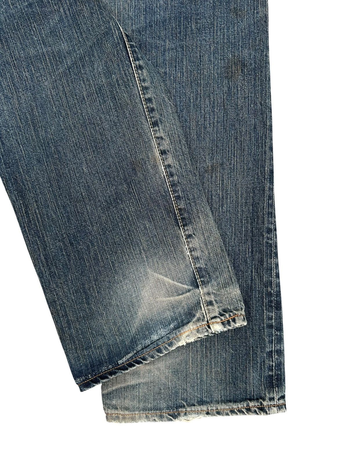 Kapital Vintage Edwin 505ZX Selvedge Distressed Denim Jeans Size US 38 / EU 54 - 16 Thumbnail