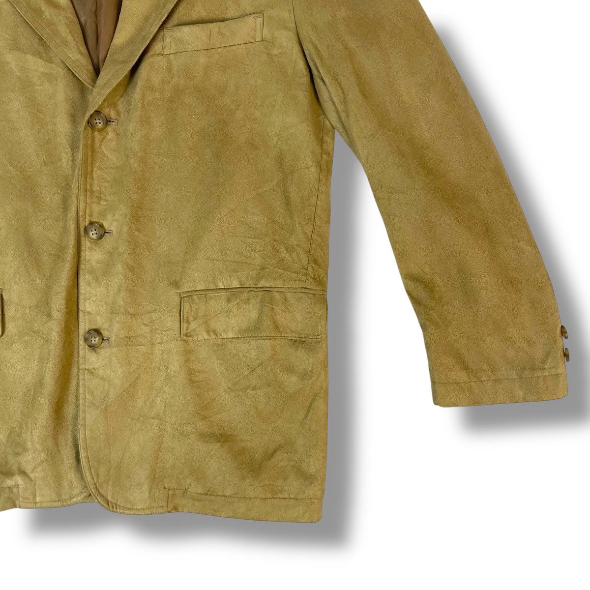 MCM MCM MODE CREATION MUNCHEN SUEDE BLAZER JACKET Size US M / EU 48-50 / 2 - 8 Thumbnail