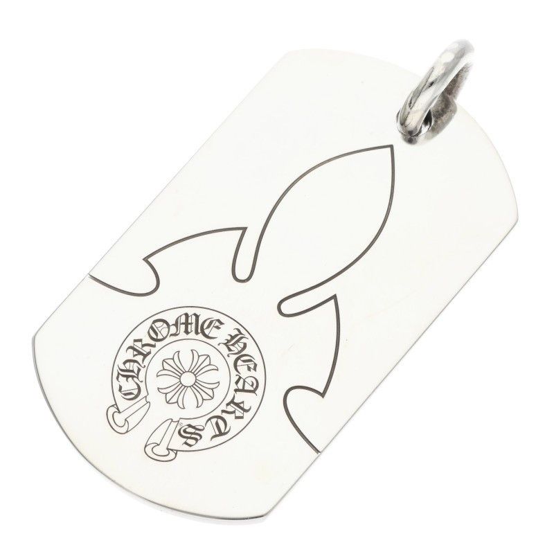 Chrome Hearts Chrome Hearts Large Flare Dog Tag Size ONE SIZE - 1 Thumbnail