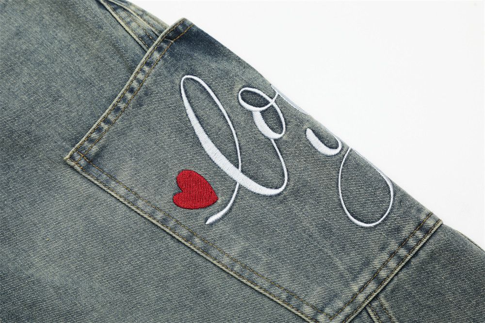 Japanese Brand × Vintage Vintage washed distressed embroidered pocket denim shorts Size US 32 / EU 48 - 4 Thumbnail
