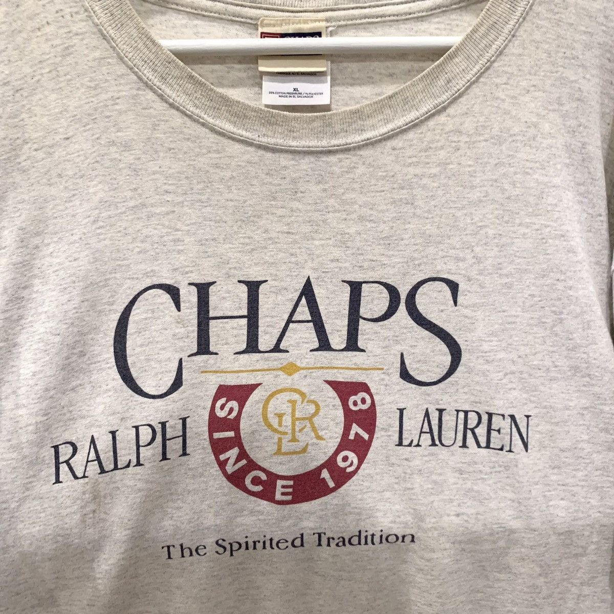 Chaps Ralph Lauren Chaps Big Logo T Shirts Size US XL / EU 56 / 4 - 3 Thumbnail