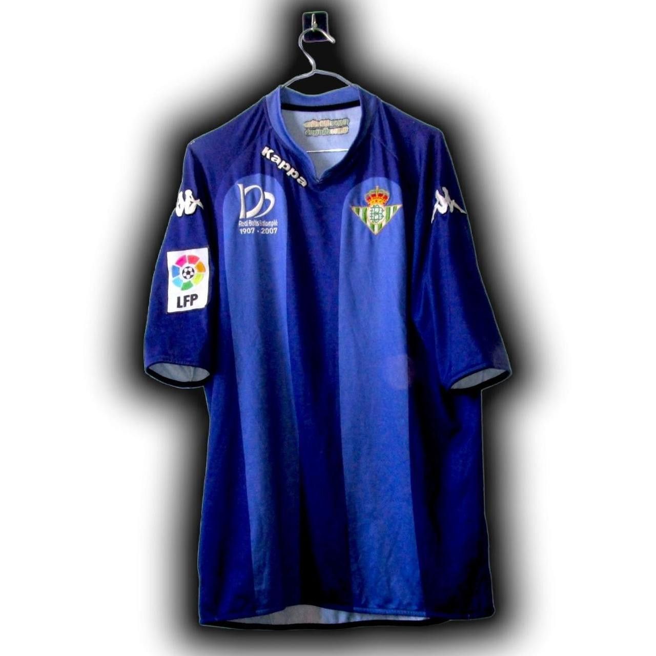 Kappa Real Betis Spain 2007 2008 Away Shirt Jersey Size US XL / EU 56 / 4 - 2 Thumbnail