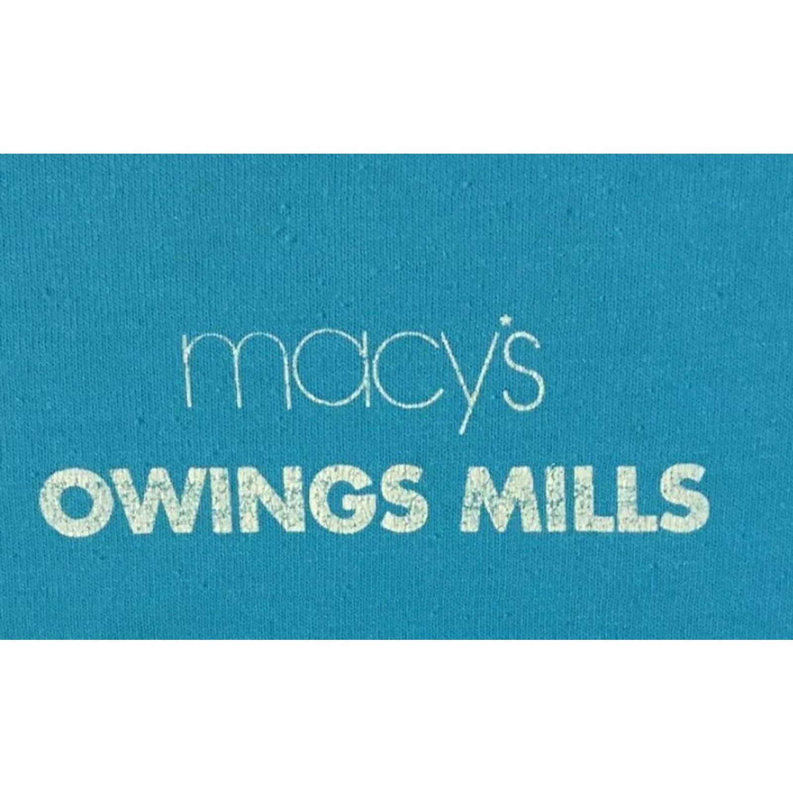 Vintage VINTAGE Macy's The Magic Of Giving T-Shirt XL Blue 90s Grunge Designer 80s 90s Biker Punk Rock USA Mens Short Sleeve Single Stitch Size US XL / EU 56 / 4 - 4 Thumbnail