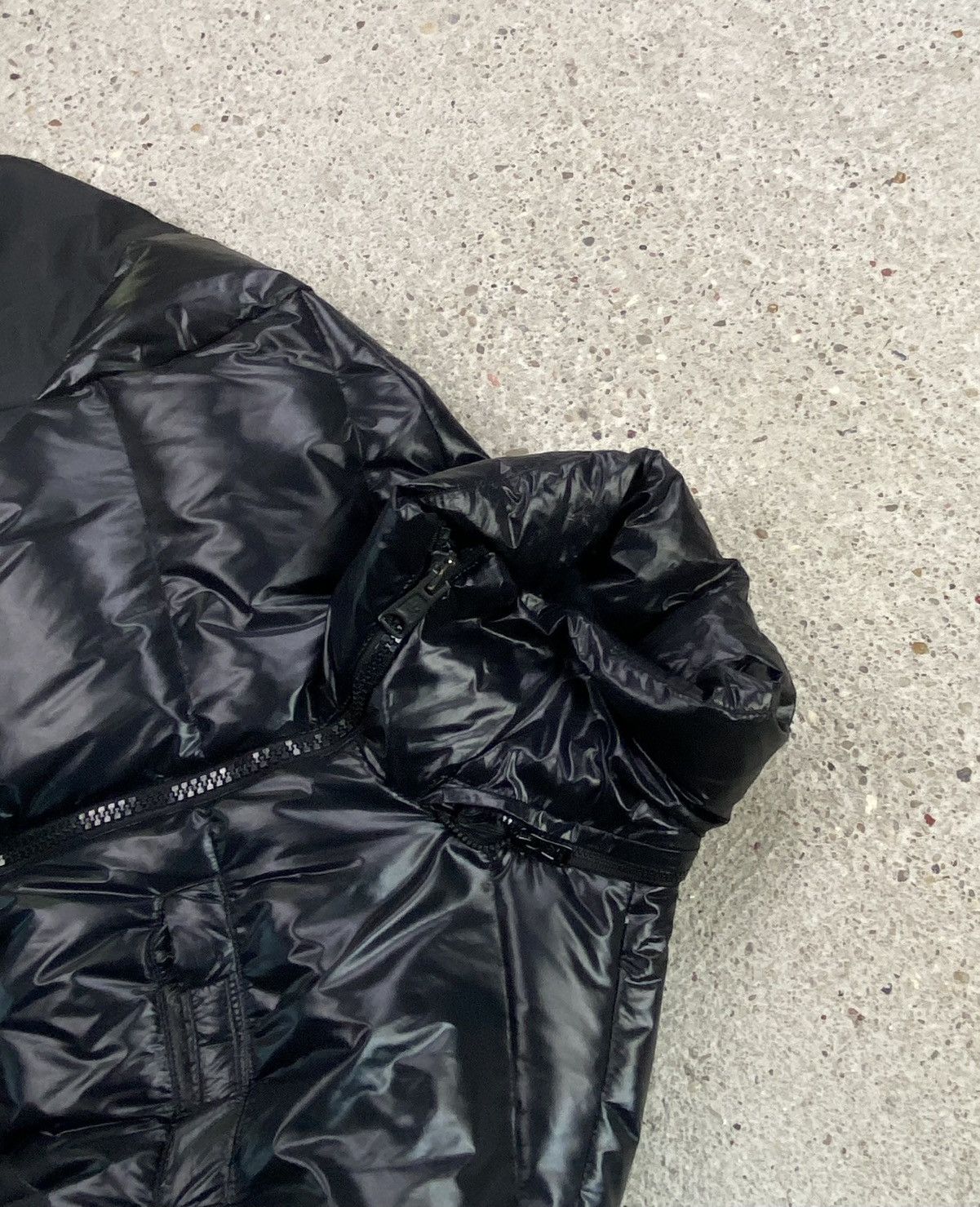 Adidas Adidas vintage puffer down jacket black 90s y2k Size US L / EU 52-54 / 3 - 10 Thumbnail