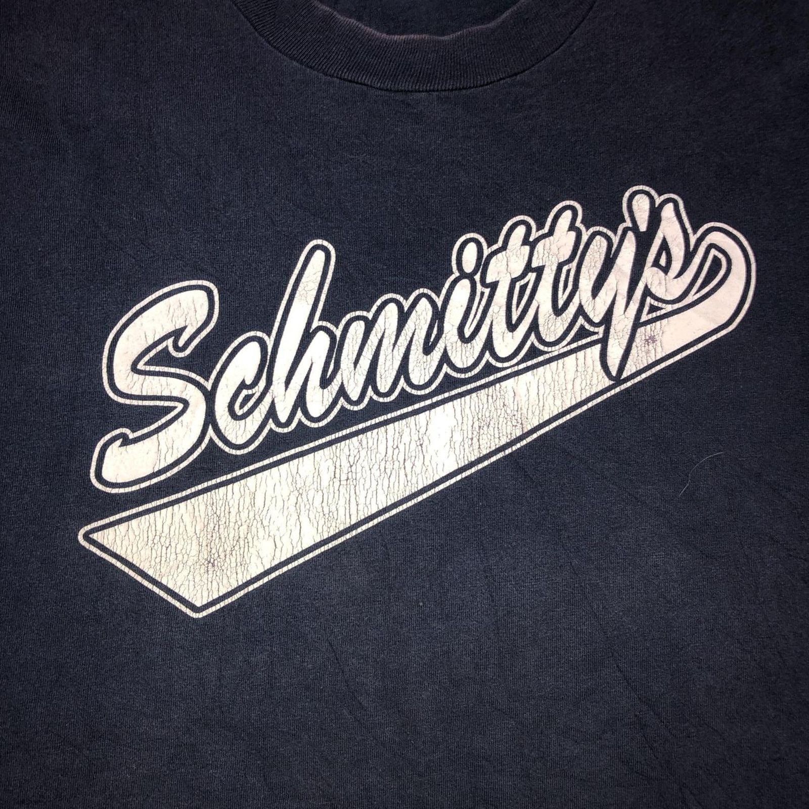Jerzees Navy ‘Schmitty’s’ Graphic Number Tee Size US XL / EU 56 / 4 - 3 Thumbnail